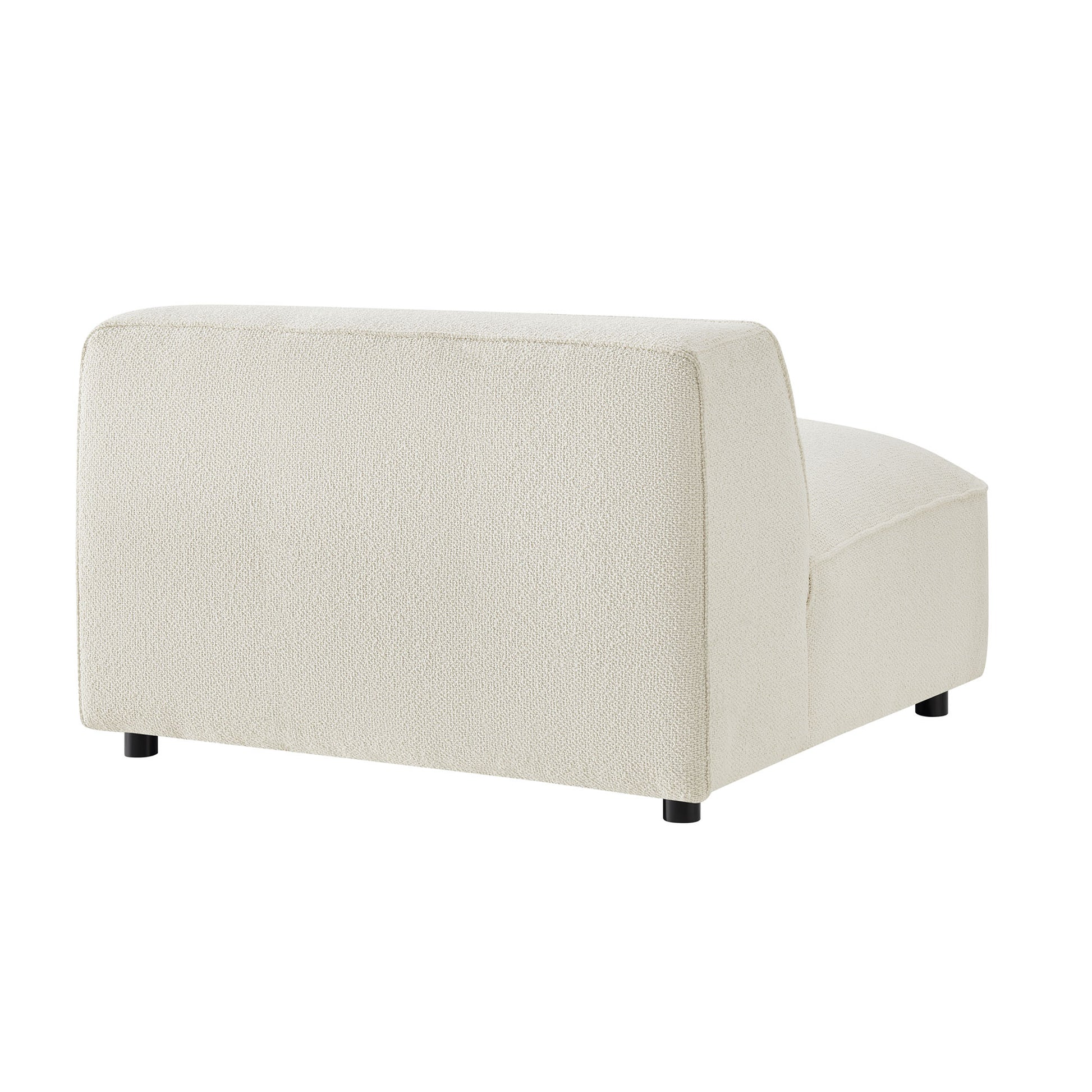 Auren 5 Piece Lattice Bouclé Upholstered Modular Corner Sectional by Modway