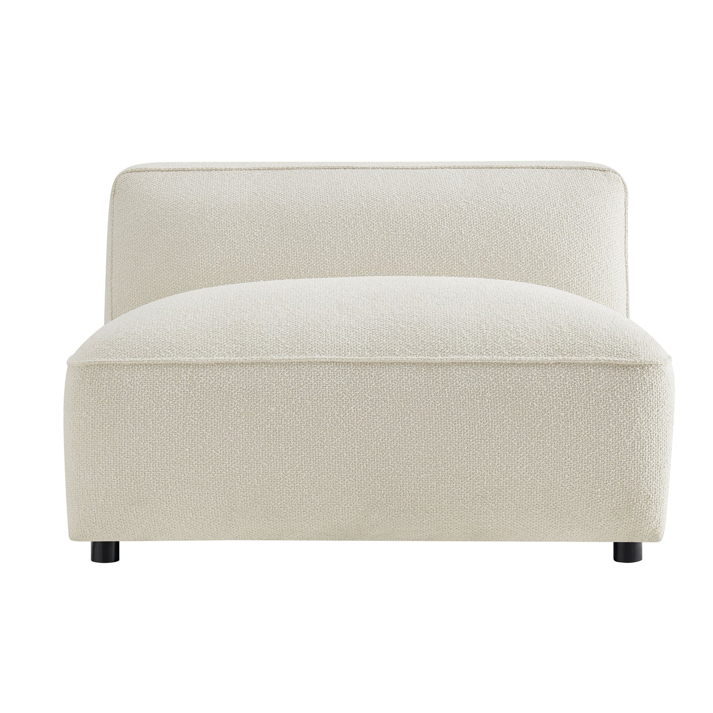 Auren Lattice Bouclé Upholstered Modular Armless Chair by Modway