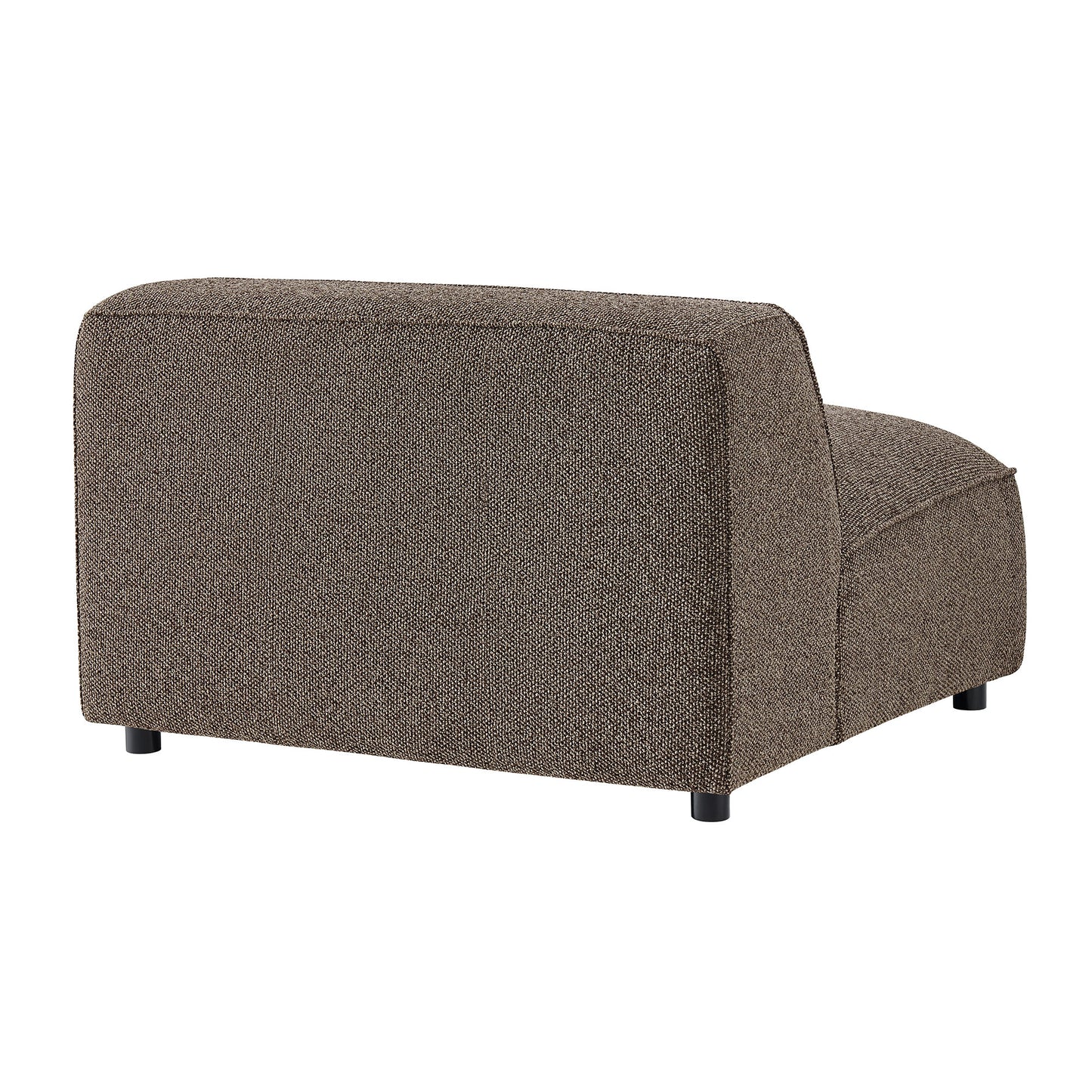 Auren 5 Piece Lattice Bouclé Upholstered Modular Corner Sectional by Modway