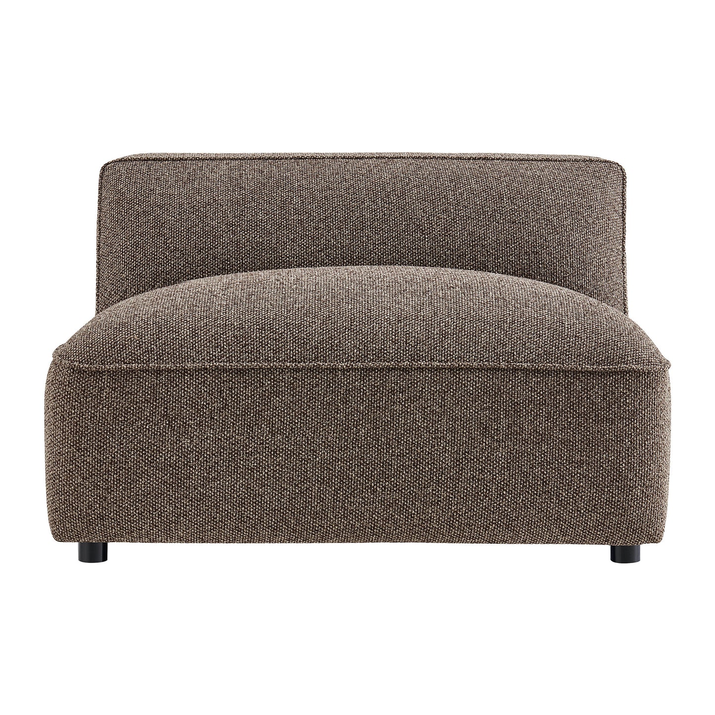 Auren Lattice Bouclé Upholstered Modular Armless Chair by Modway