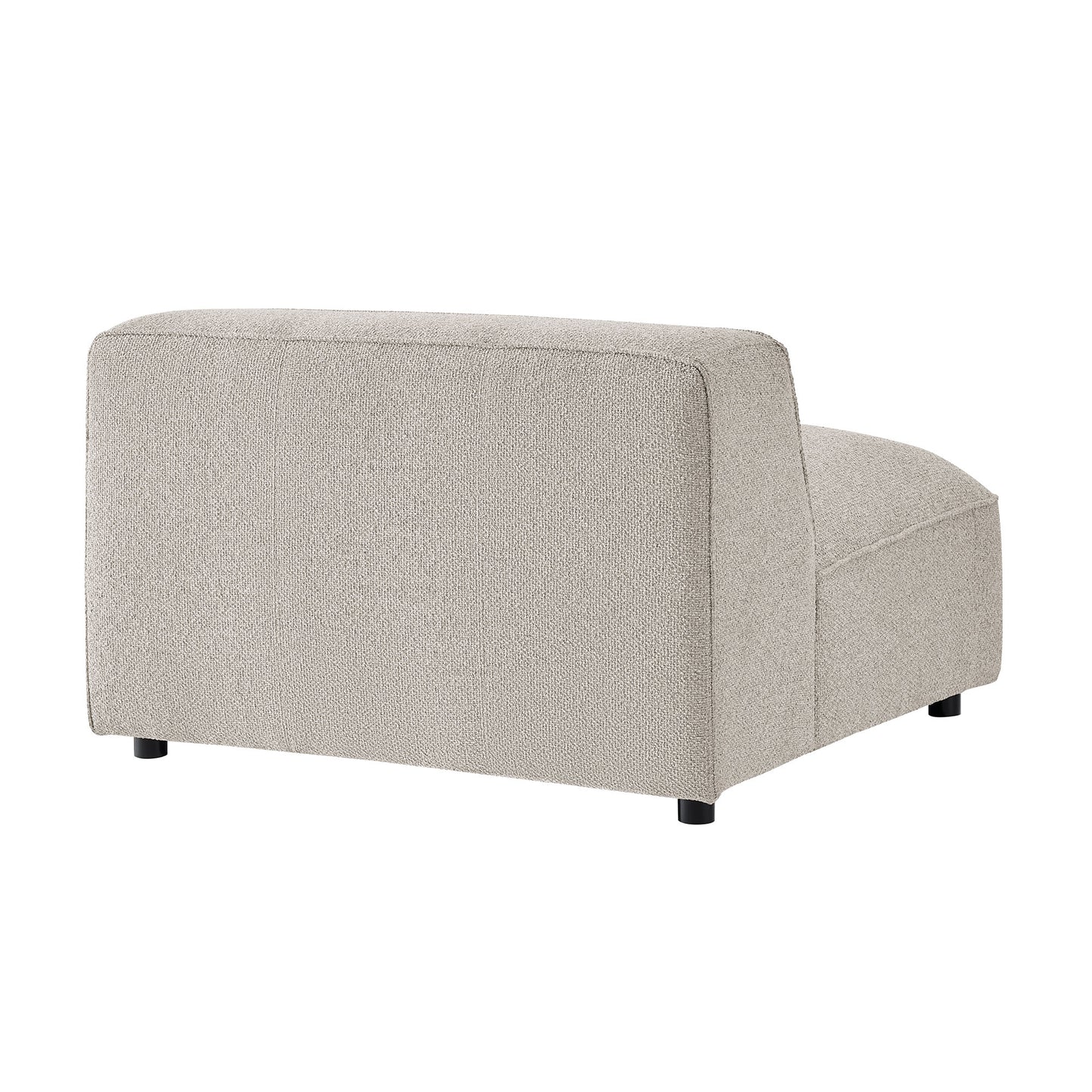 Auren Lattice Bouclé Upholstered Modular Armless Chair by Modway