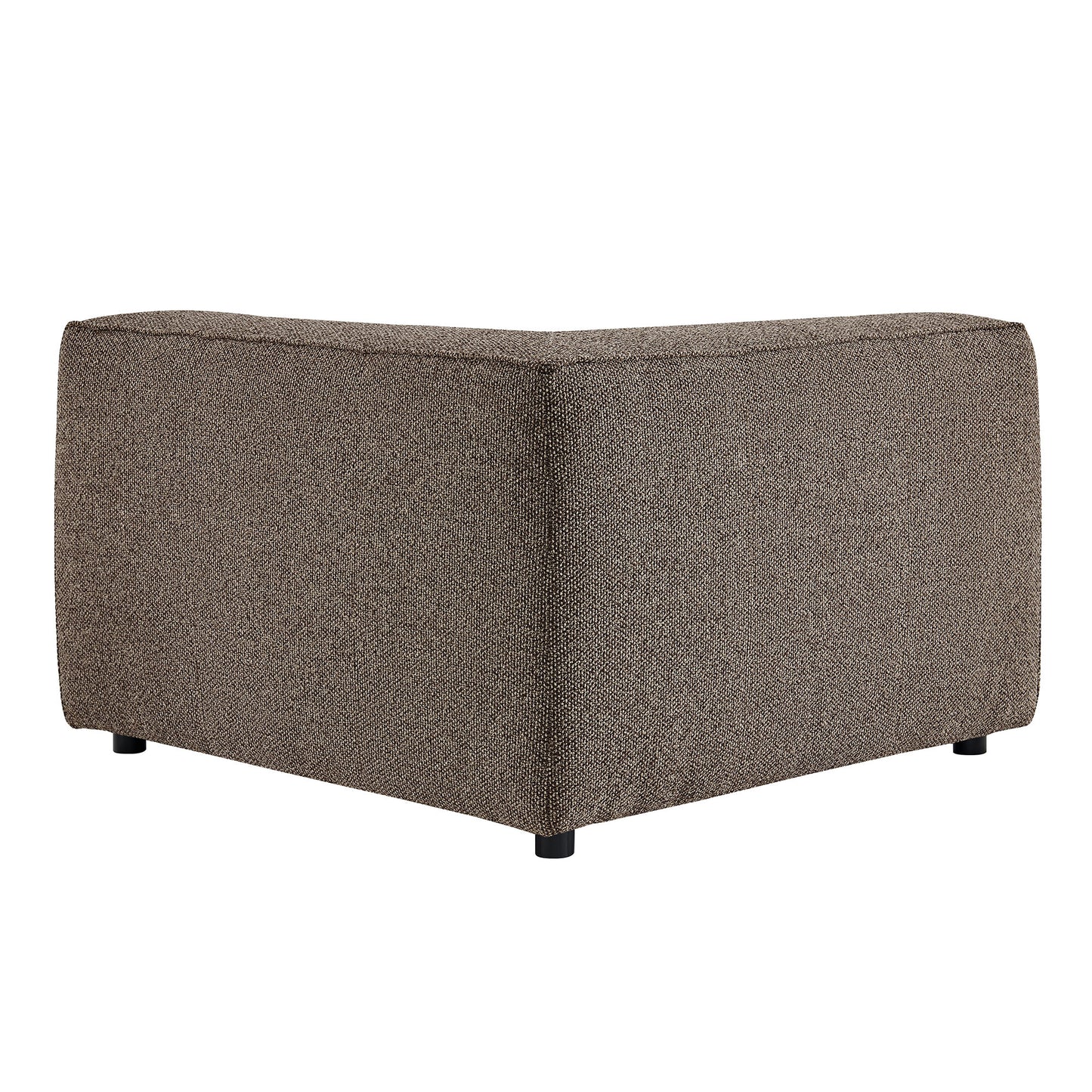 Auren Lattice Bouclé Upholstered Modular Corner Chair by Modway