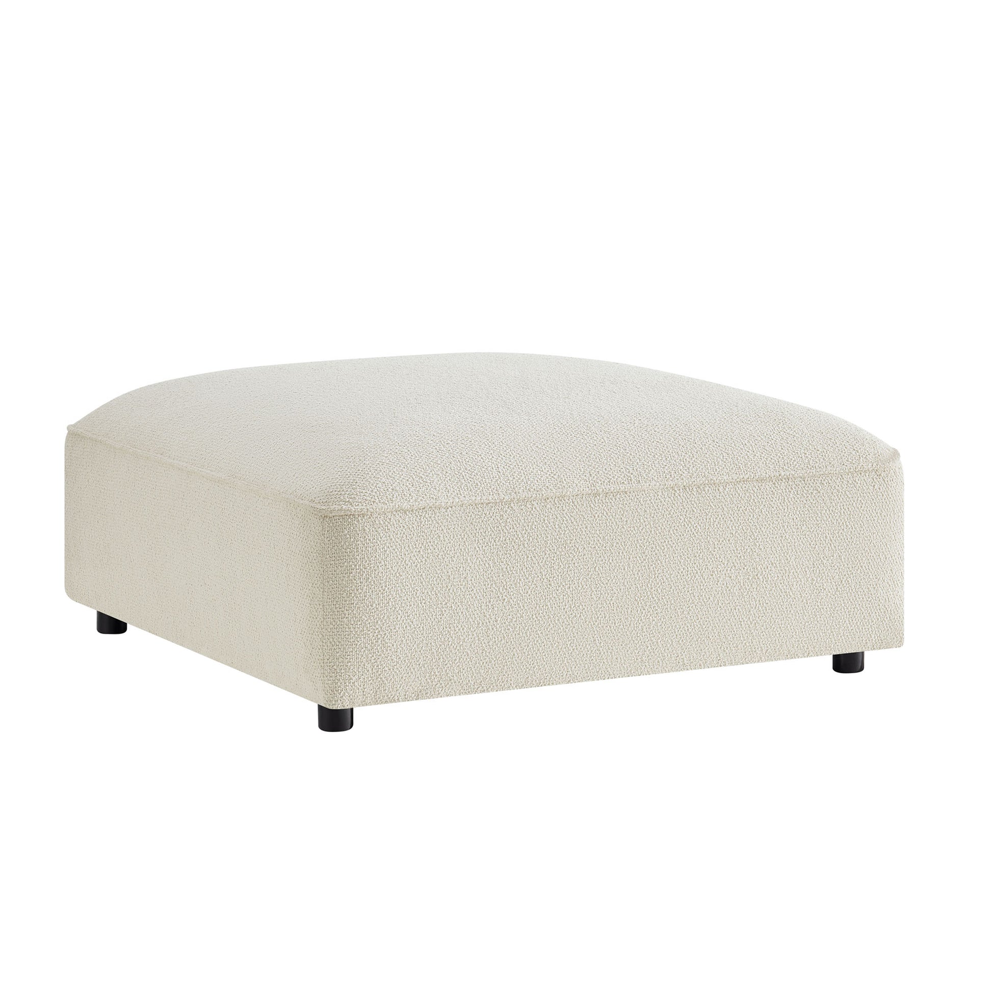 Auren Lattice Bouclé Upholstered Ottoman by Modway