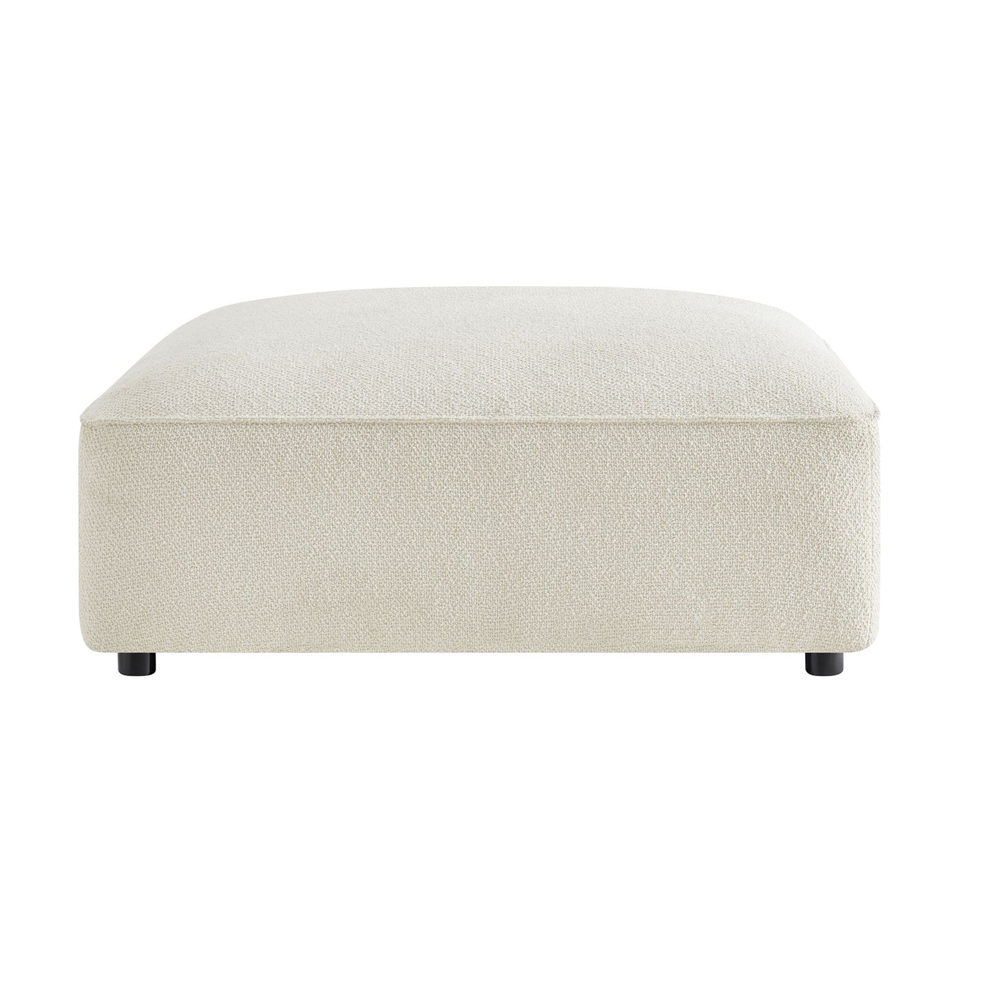 Auren Lattice Bouclé Upholstered Ottoman by Modway