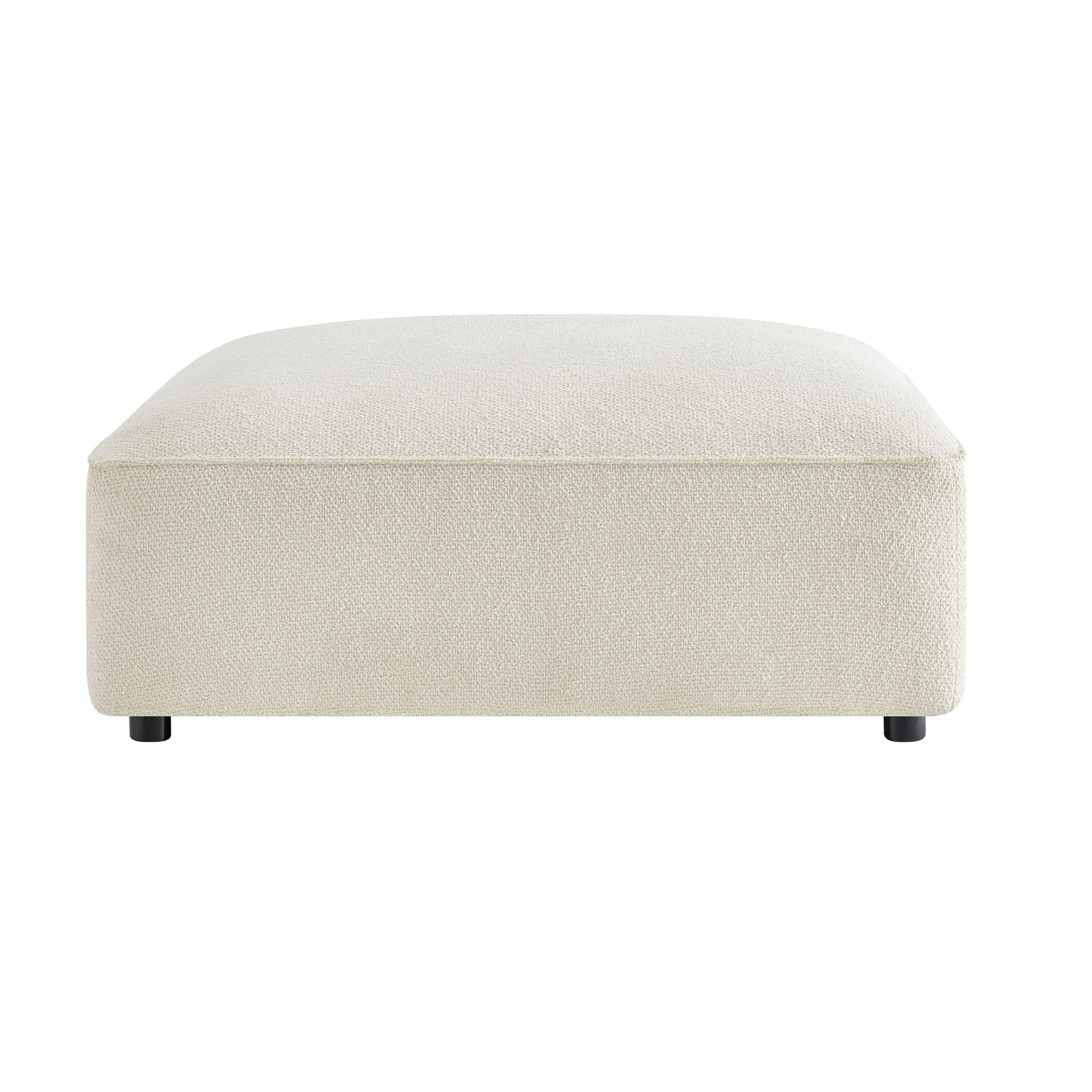 Auren Lattice Bouclé Upholstered Ottoman by Modway