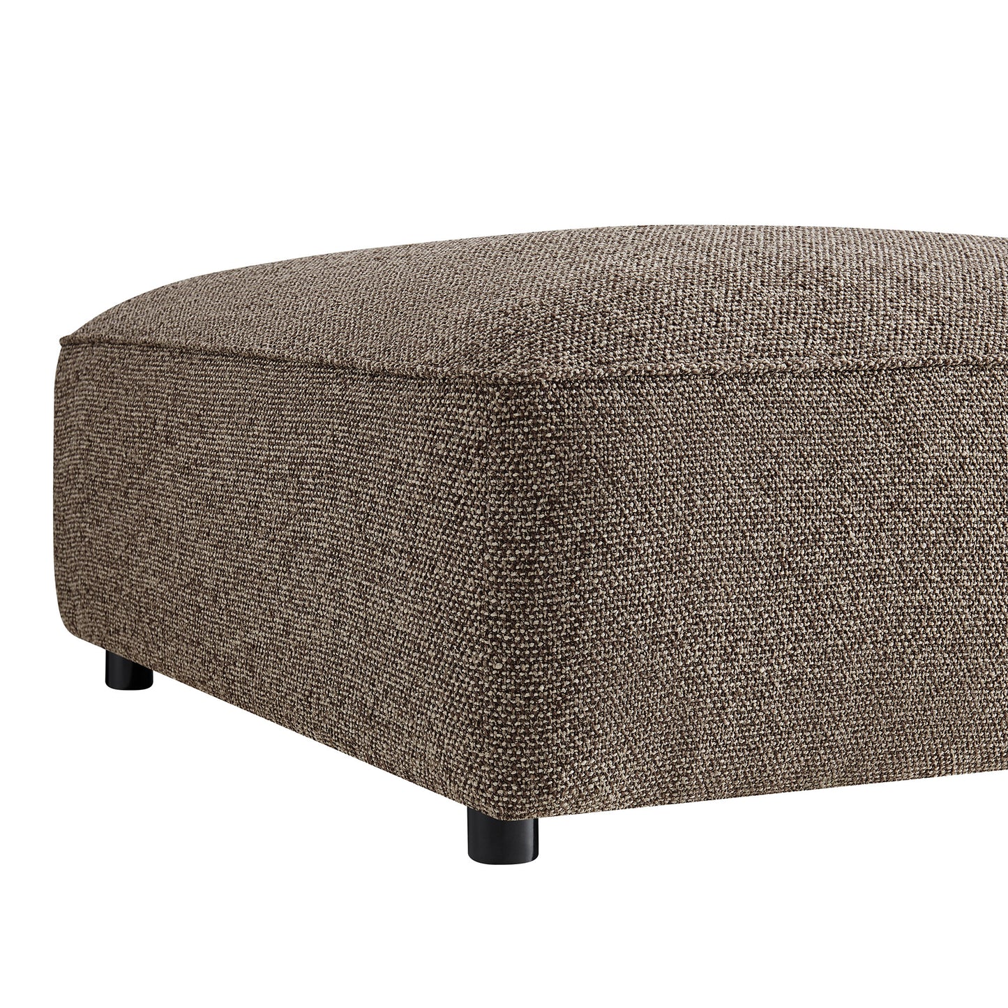 Auren Lattice Bouclé Upholstered Ottoman by Modway