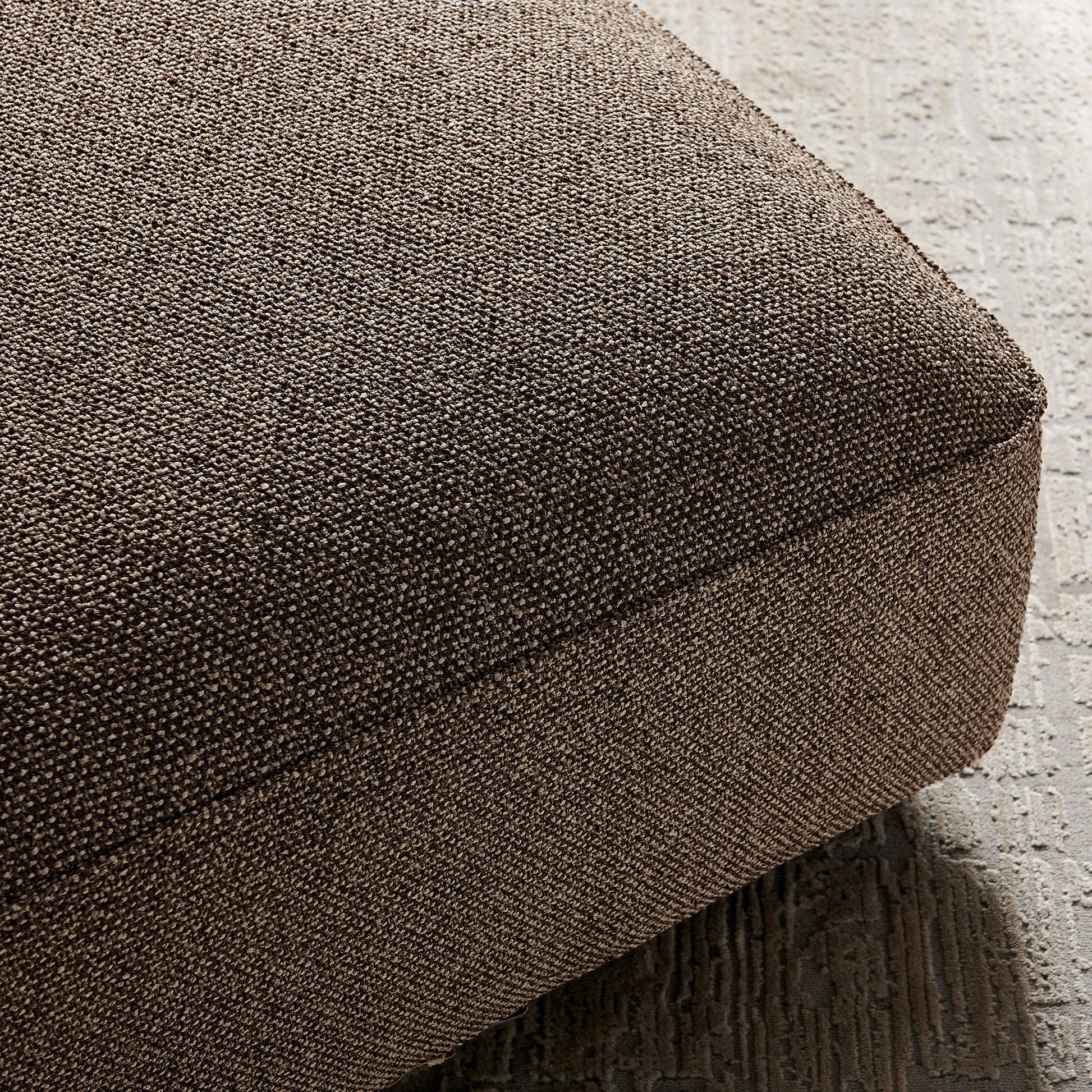 Auren Lattice Bouclé Upholstered Ottoman by Modway