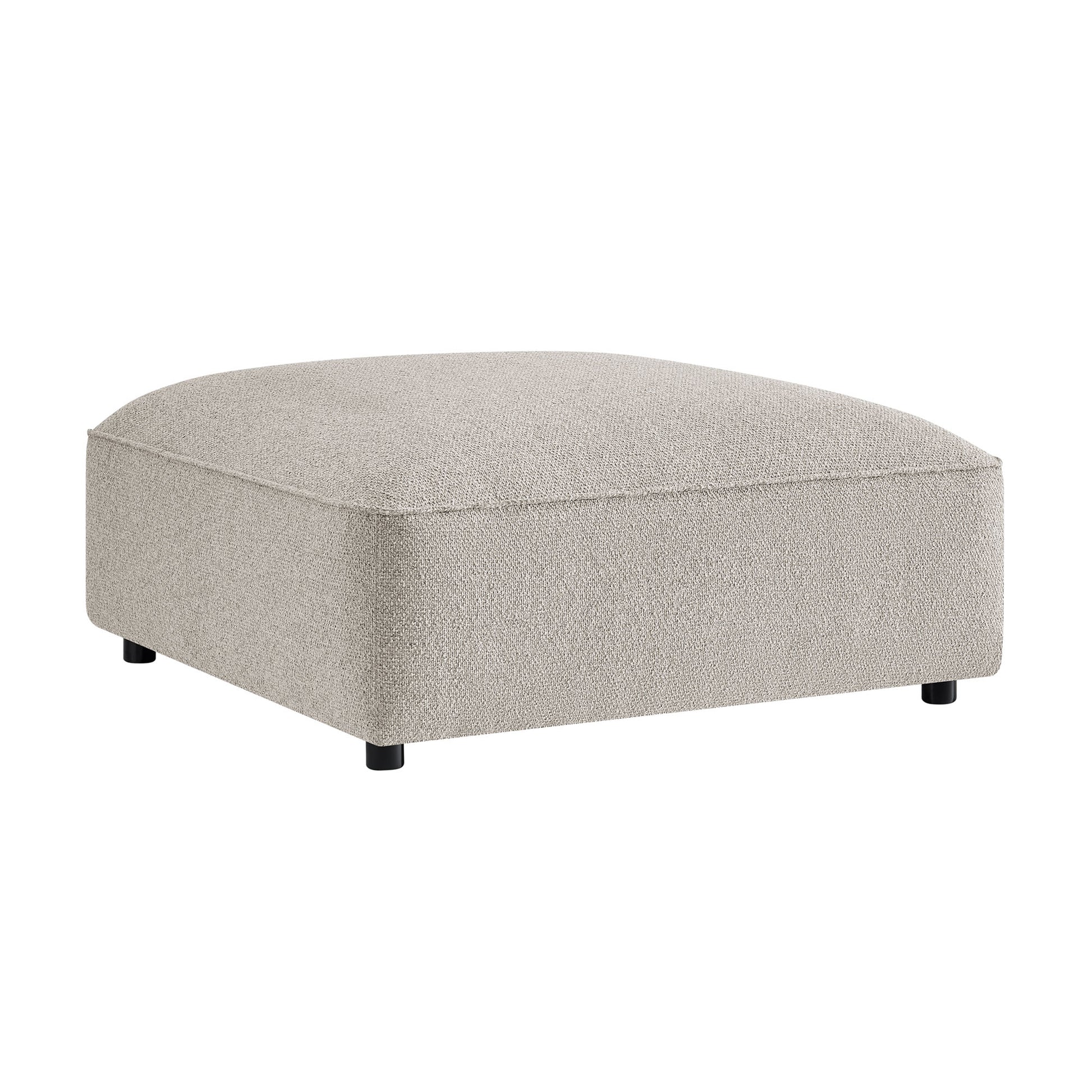 Auren Lattice Bouclé Upholstered Ottoman by Modway