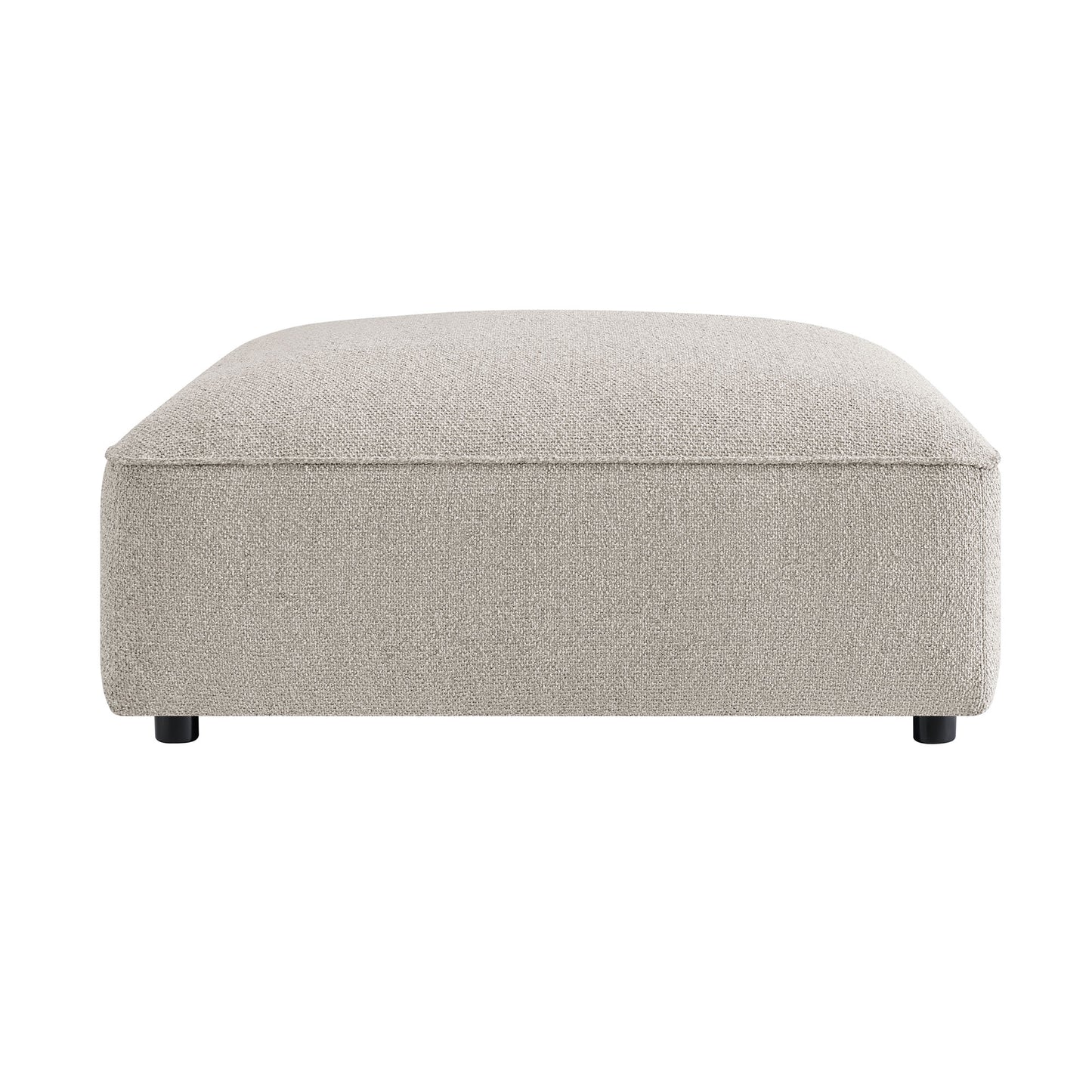 Auren Lattice Bouclé Upholstered Ottoman by Modway