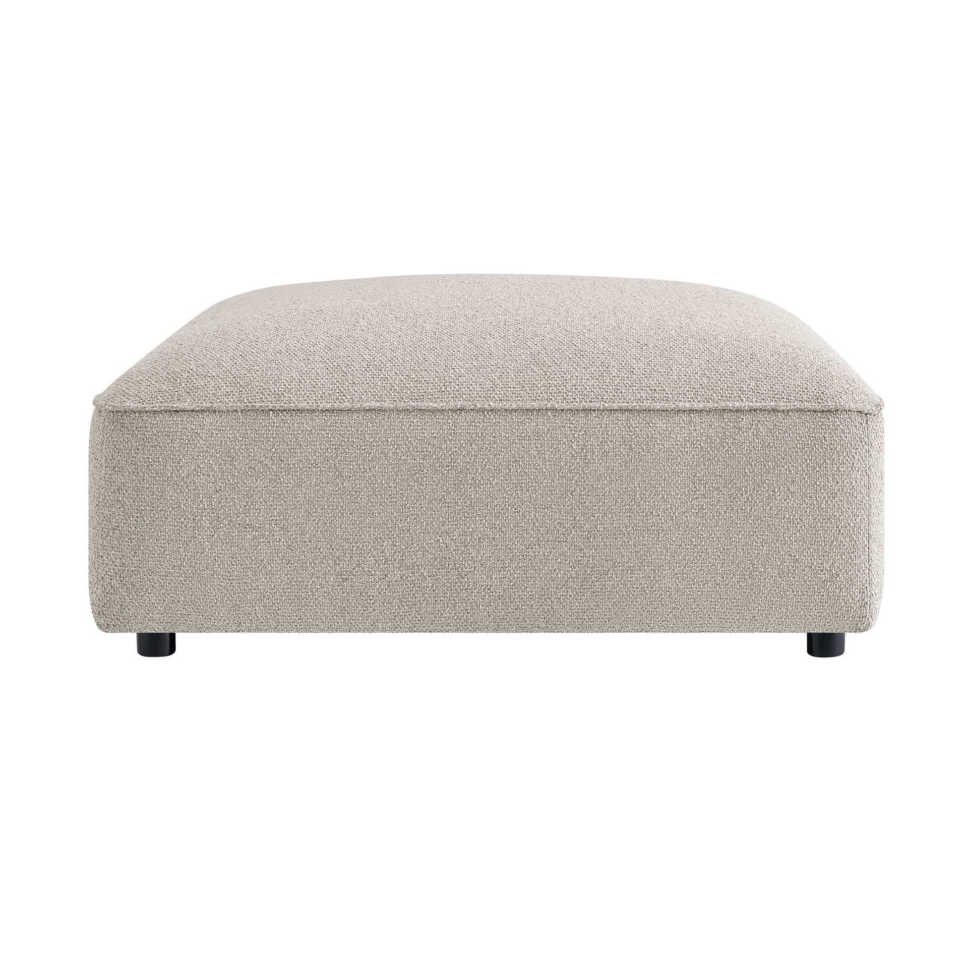 Auren Lattice Bouclé Upholstered Ottoman by Modway