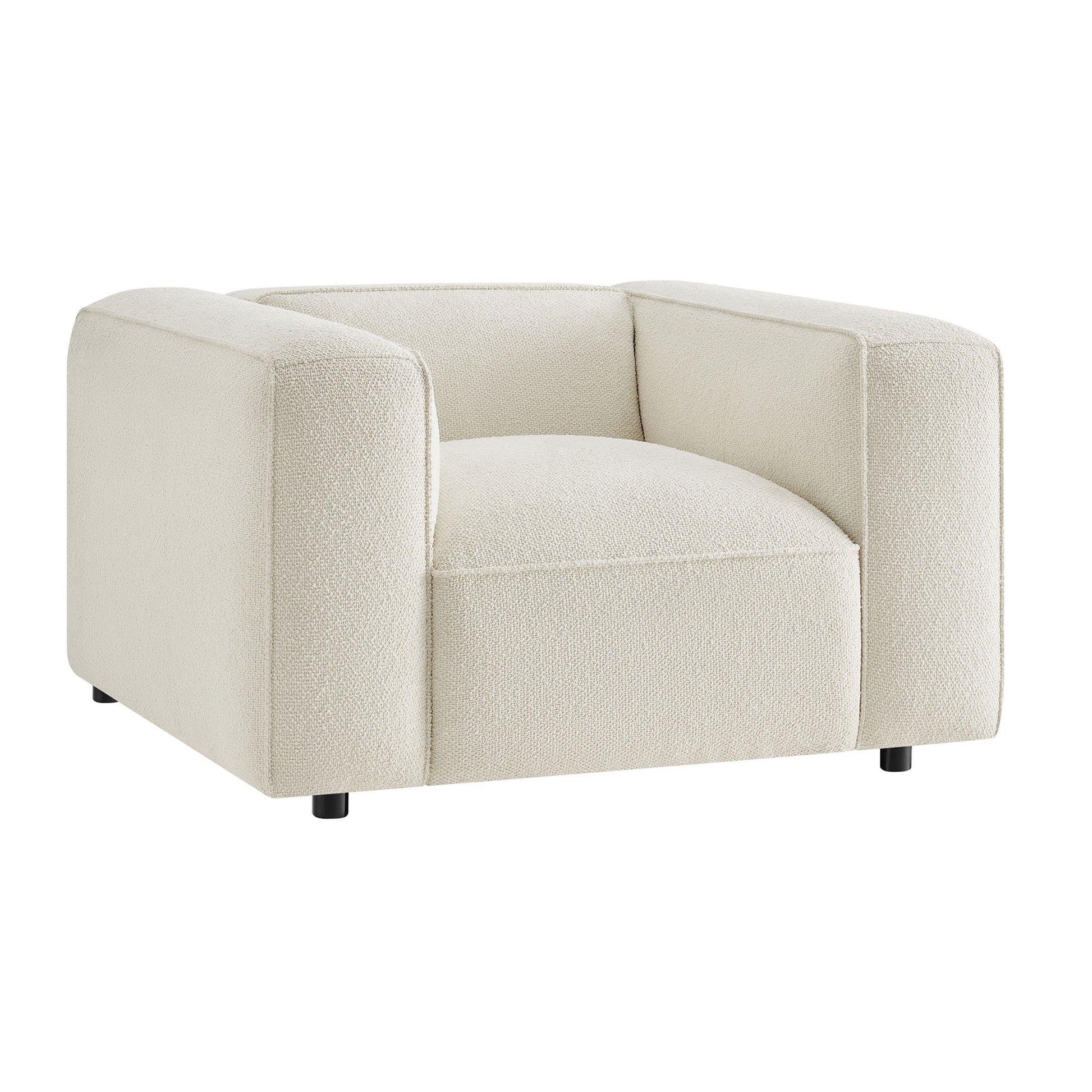 Auren Lattice Bouclé Upholstered Accent Chair by Modway
