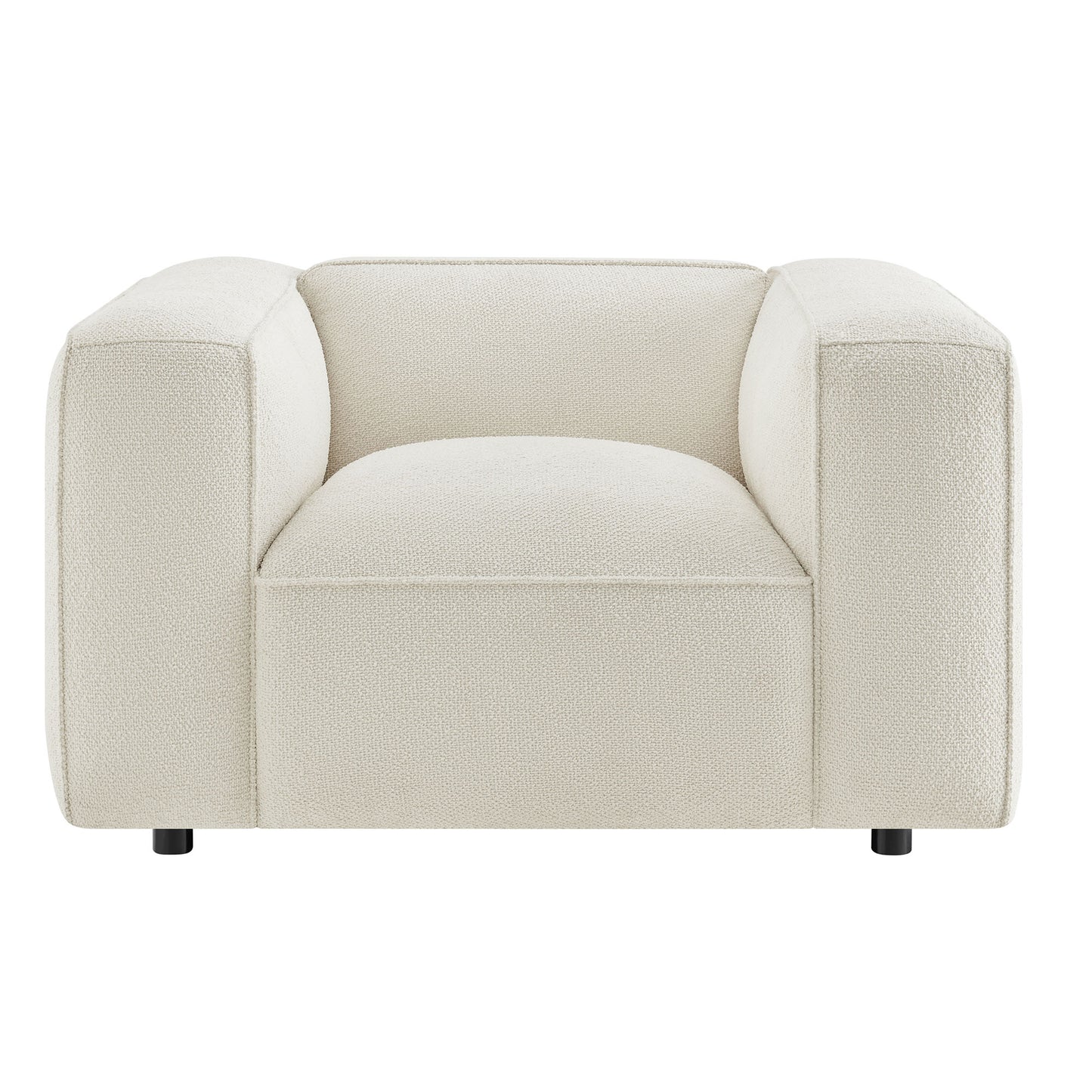 Auren Lattice Bouclé Upholstered Accent Chair by Modway
