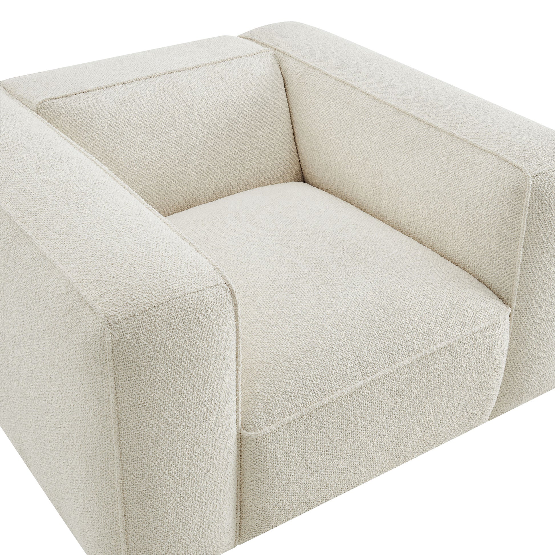 Auren Lattice Bouclé Upholstered Accent Chair by Modway
