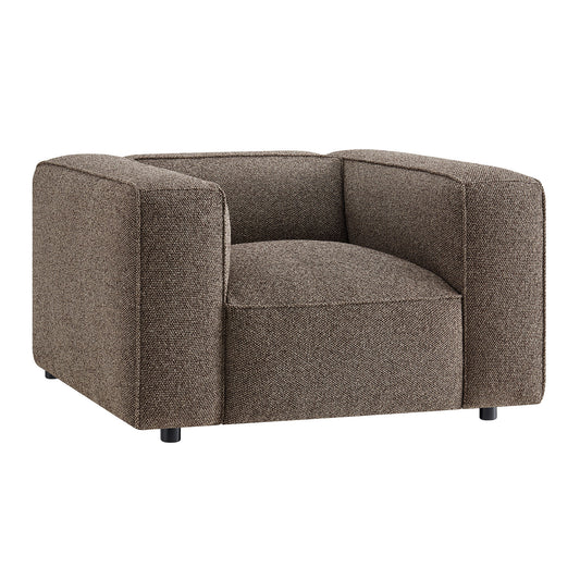 Auren Lattice Bouclé Upholstered Accent Chair by Modway