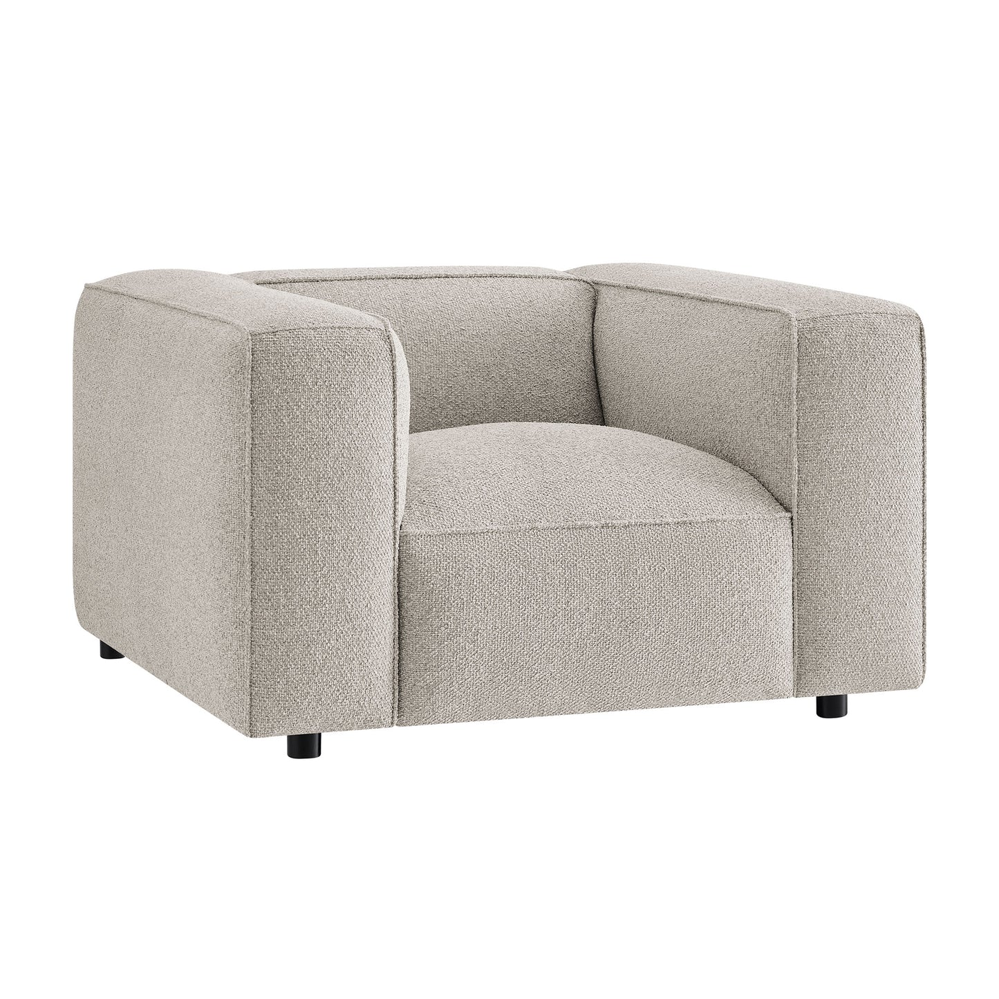 Auren Lattice Bouclé Upholstered Accent Chair by Modway