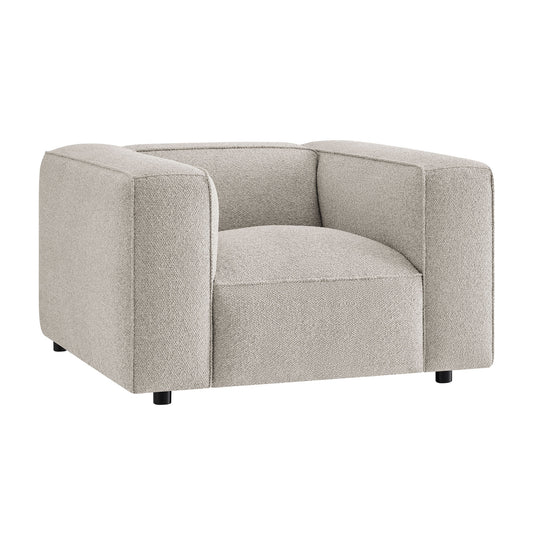 Auren Lattice Bouclé Upholstered Accent Chair by Modway