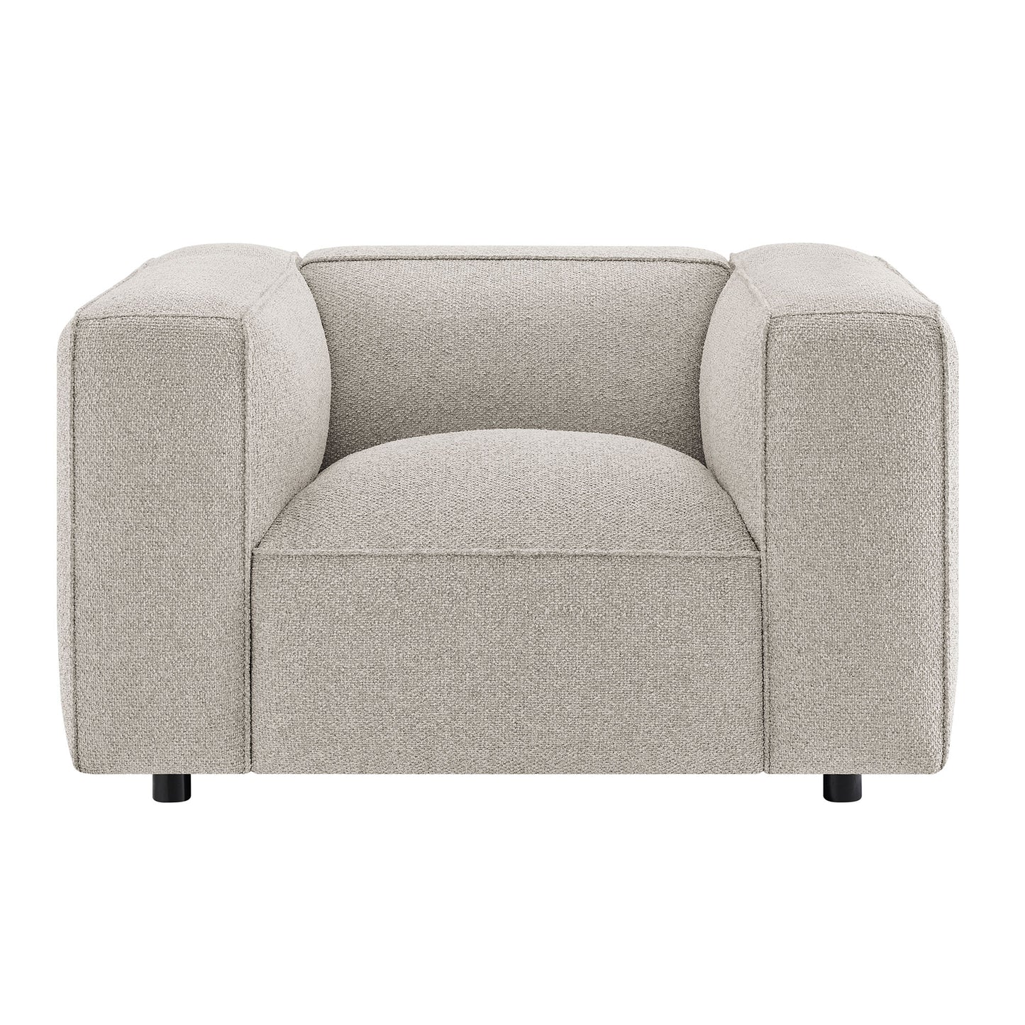 Auren Lattice Bouclé Upholstered Accent Chair by Modway