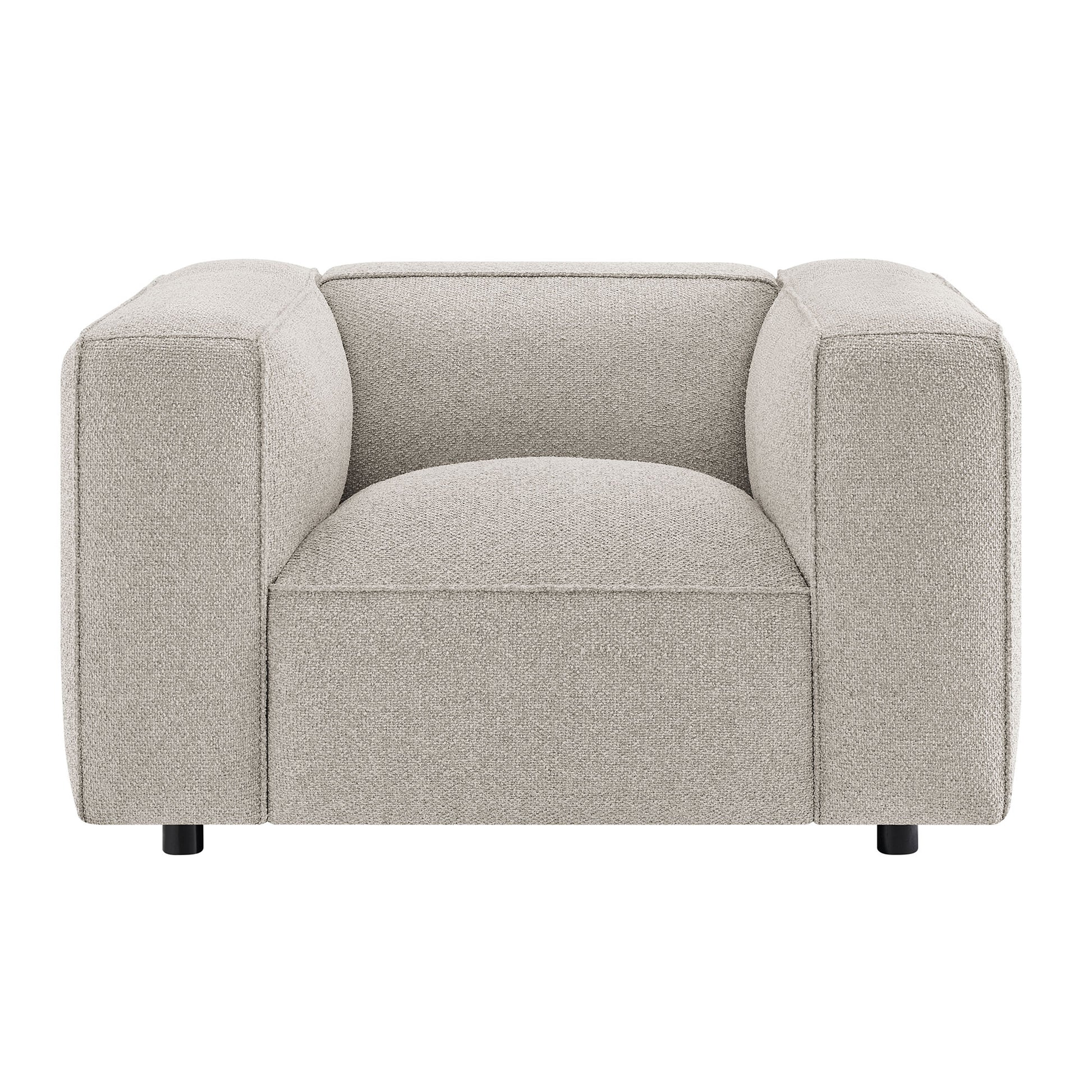 Auren Lattice Bouclé Upholstered Accent Chair by Modway