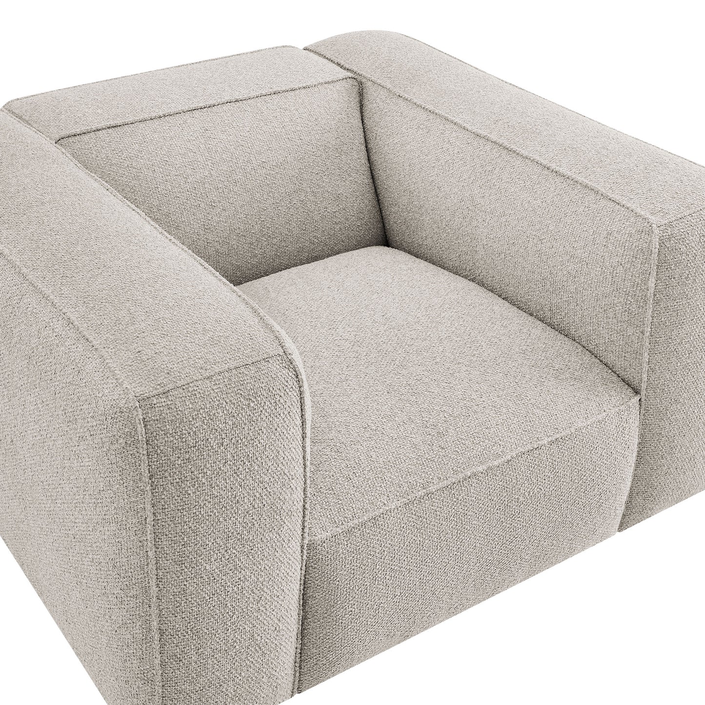 Auren Lattice Bouclé Upholstered Accent Chair by Modway