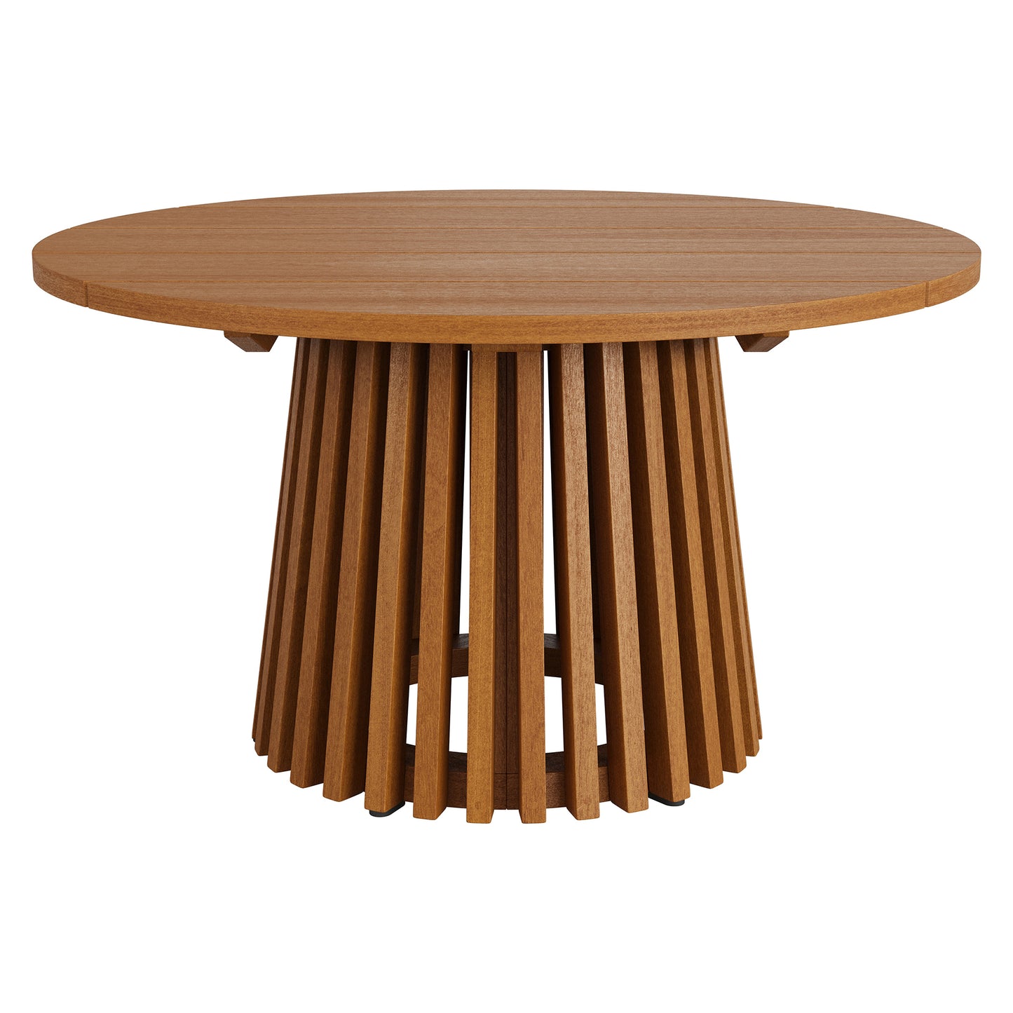 Lane 31 Inch Round Outdoor Patio Teak Wood Coffee Table by Modway