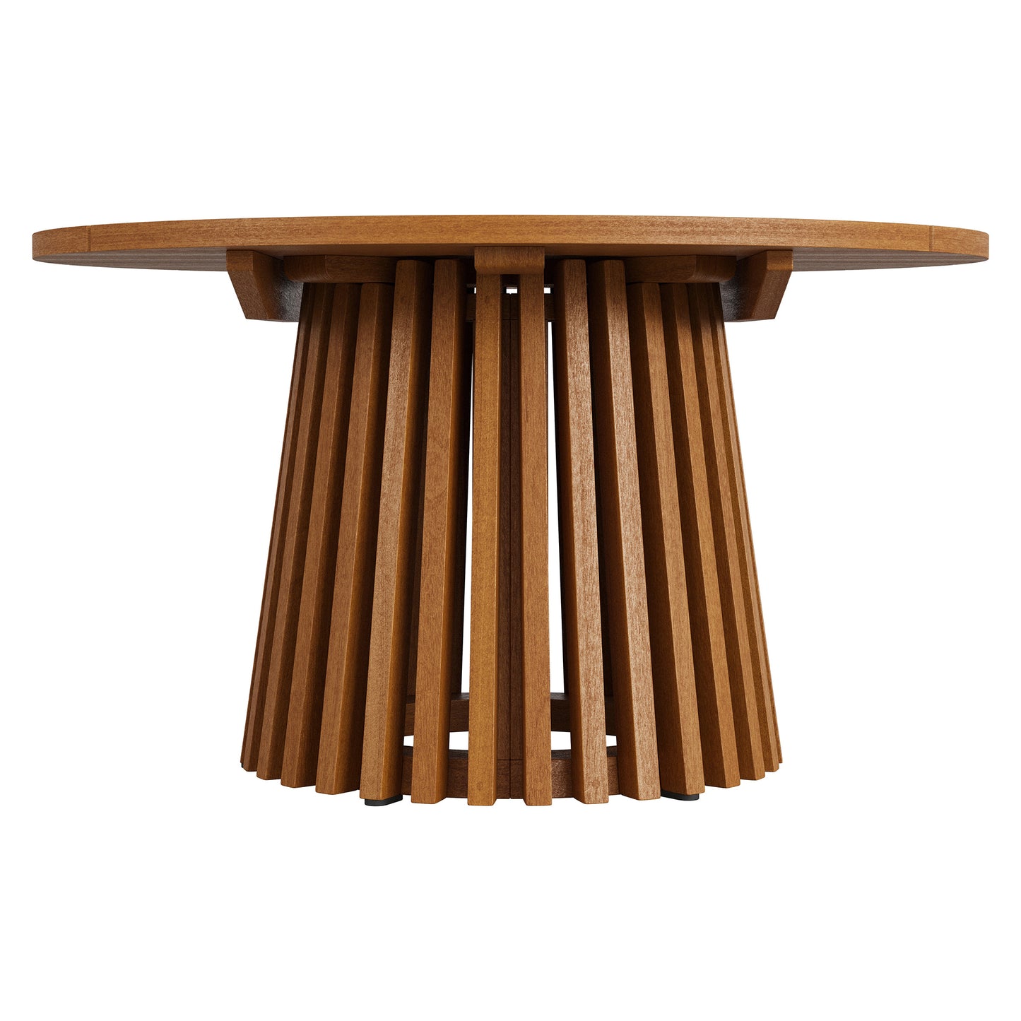 Lane 31 Inch Round Outdoor Patio Teak Wood Coffee Table by Modway