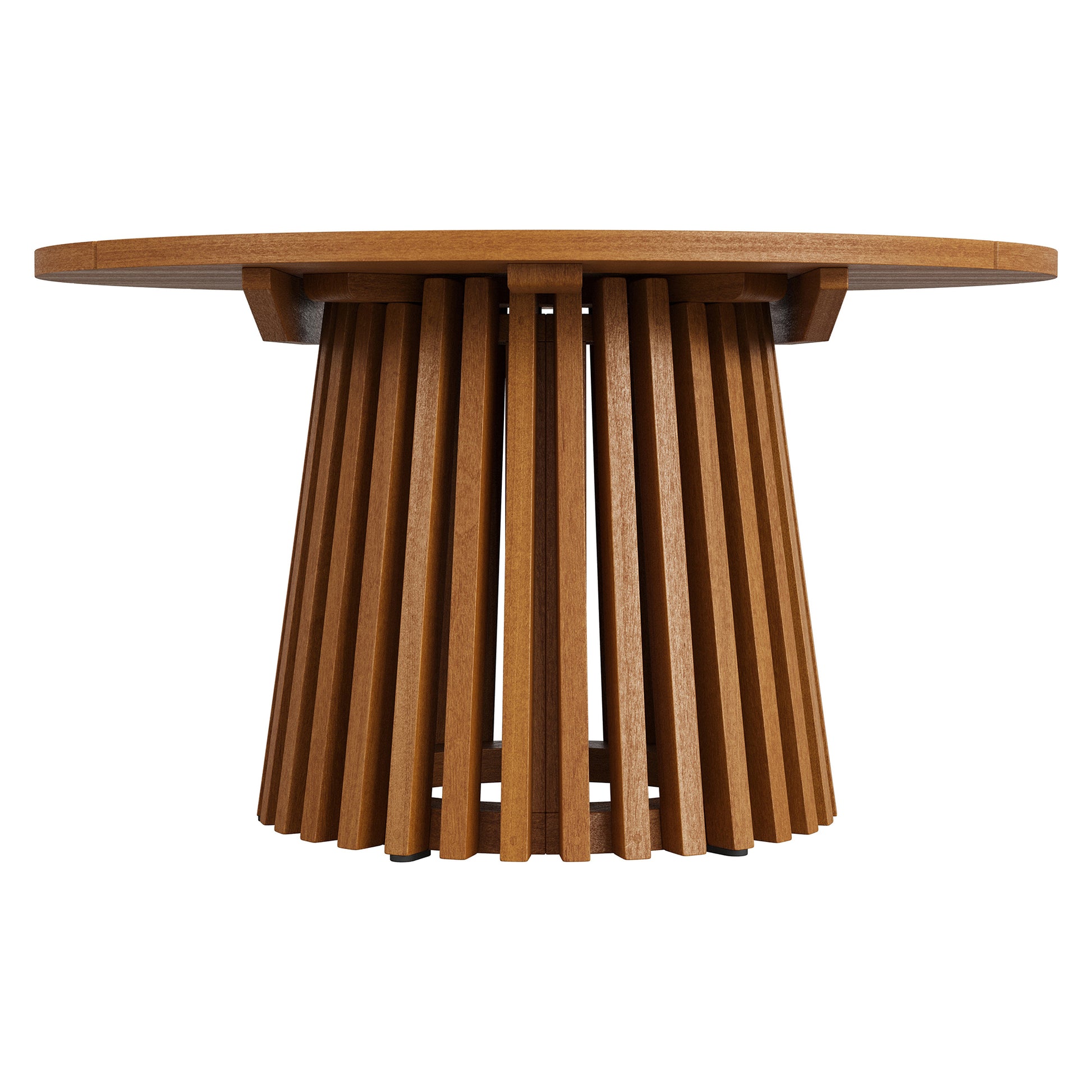Lane 31 Inch Round Outdoor Patio Teak Wood Coffee Table by Modway