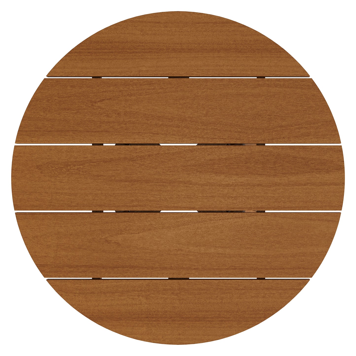 Lane 31 Inch Round Outdoor Patio Teak Wood Coffee Table by Modway