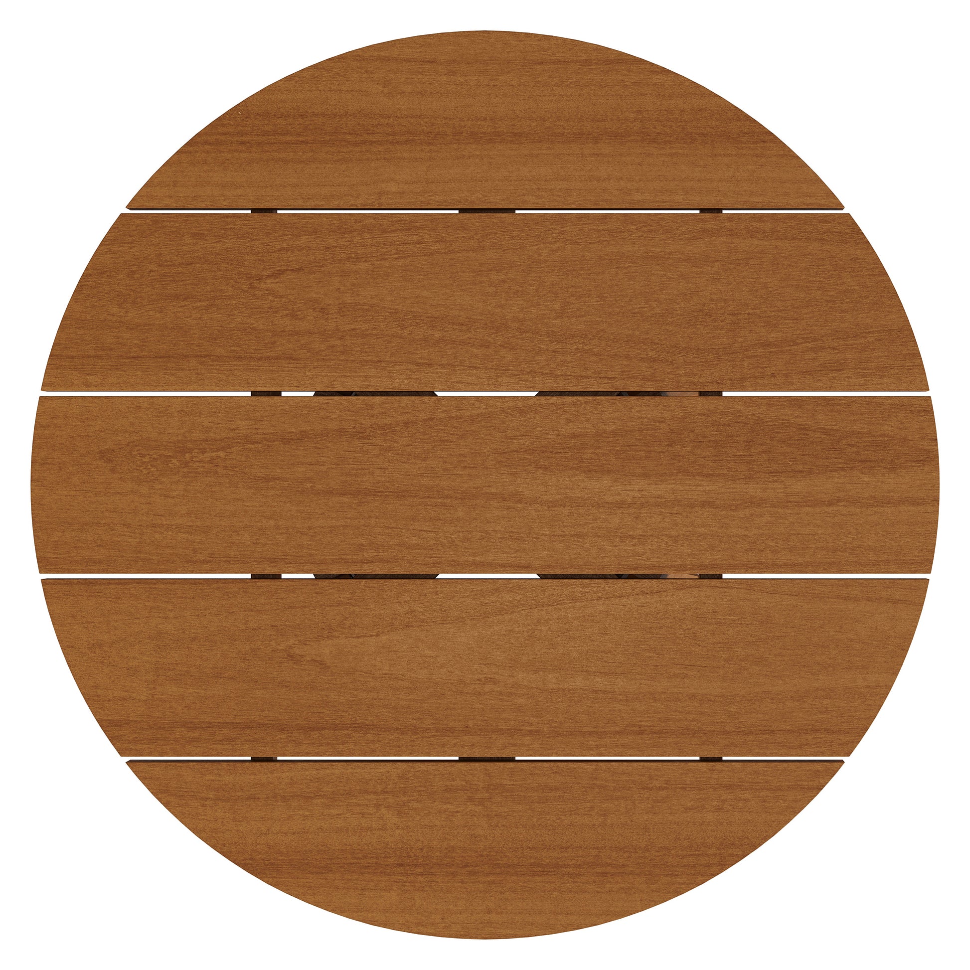 Lane 31 Inch Round Outdoor Patio Teak Wood Coffee Table by Modway