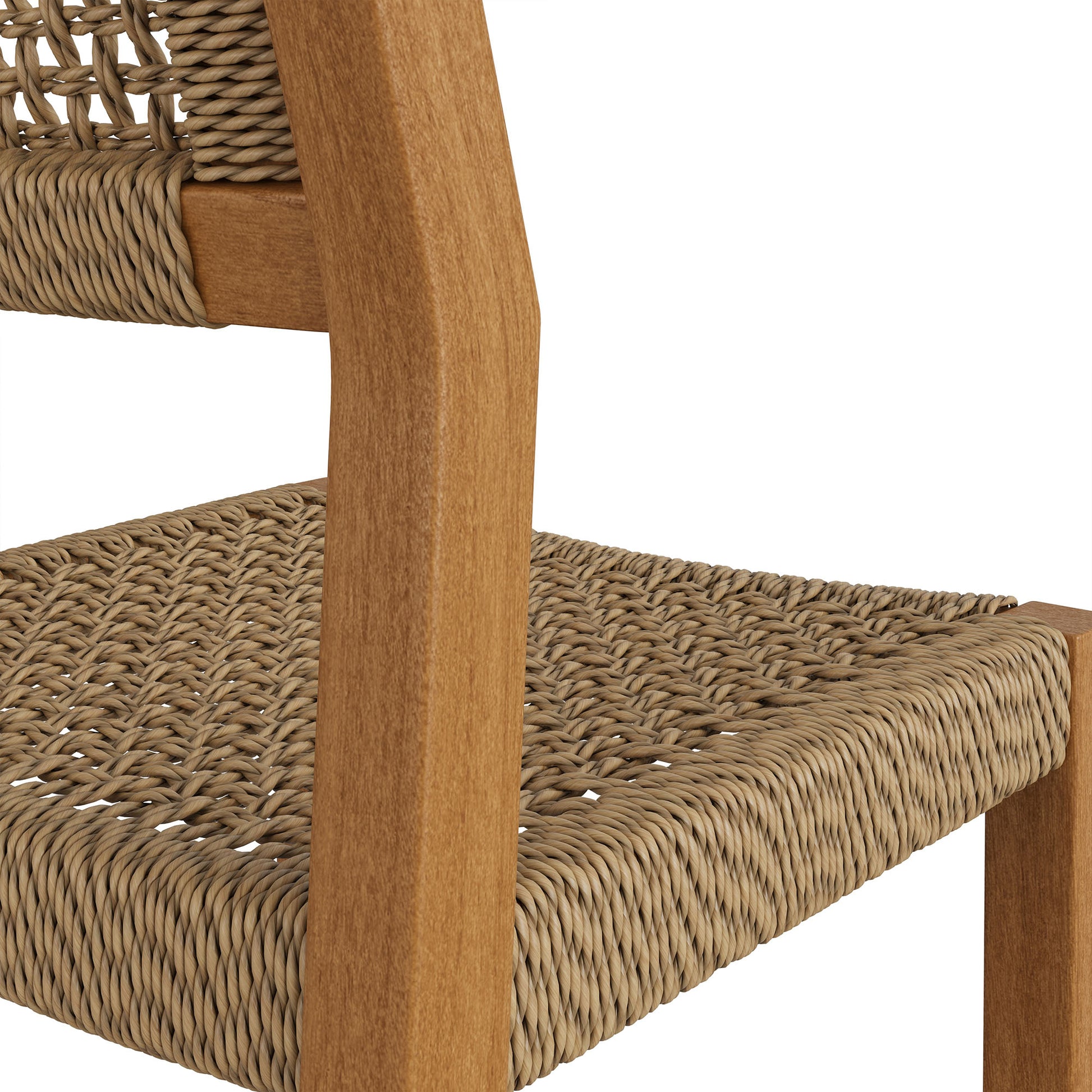 Reed 40 Inch Outdoor Patio Outdoor Teak Wood Counter Stool by Modway