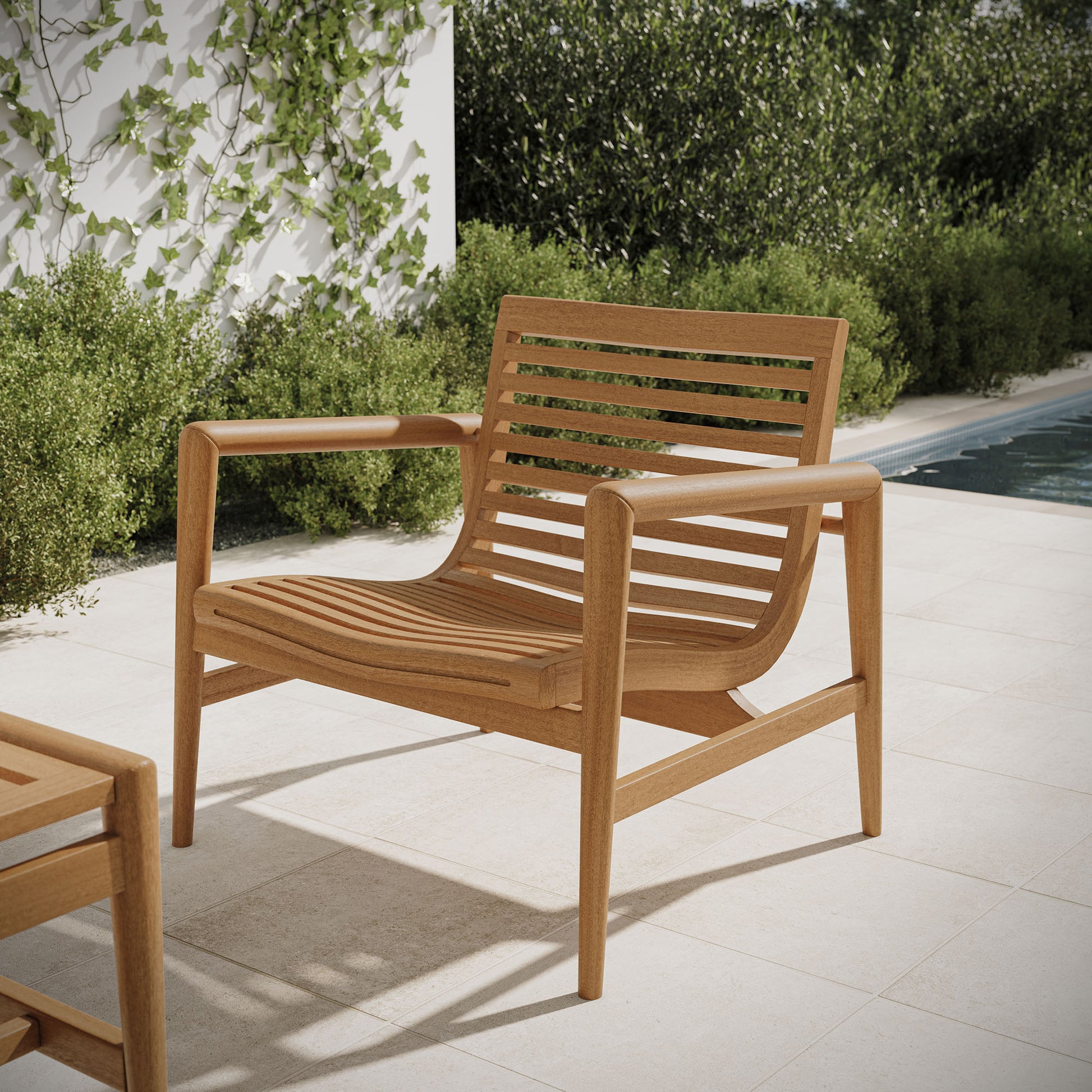 Hayden Outdoor Patio Teak Wood Armchair by Modway