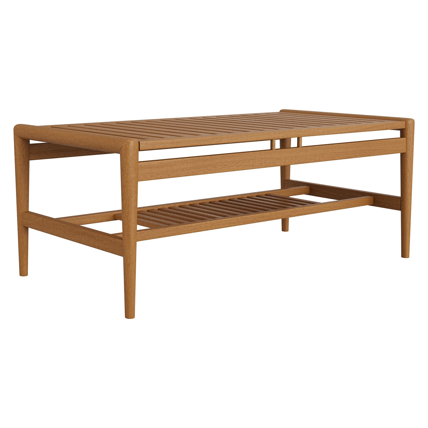 Hayden 46 Inch Outdoor Patio Teak Wood Coffee Table by Modway