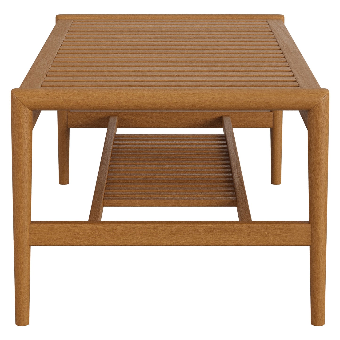 Hayden 46 Inch Outdoor Patio Teak Wood Coffee Table by Modway