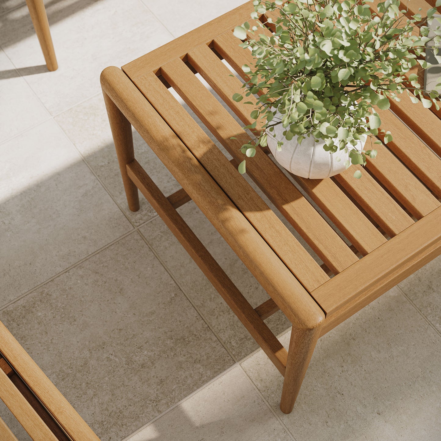 Hayden 4-Piece Outdoor Patio Teak Wood Furniture Set by Modway