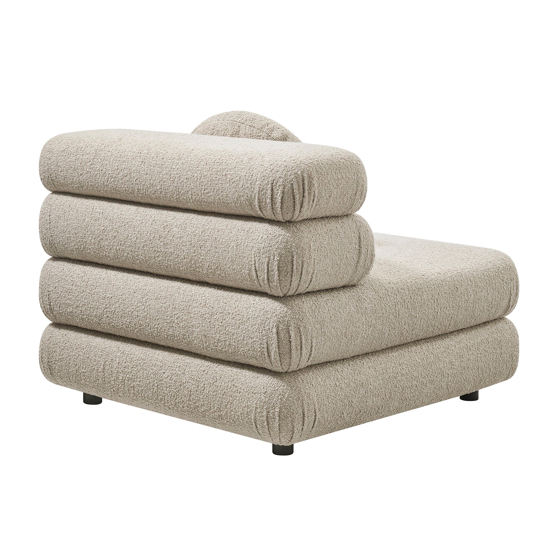 Jubilee Upholstered Modular Armless Chair by Modway