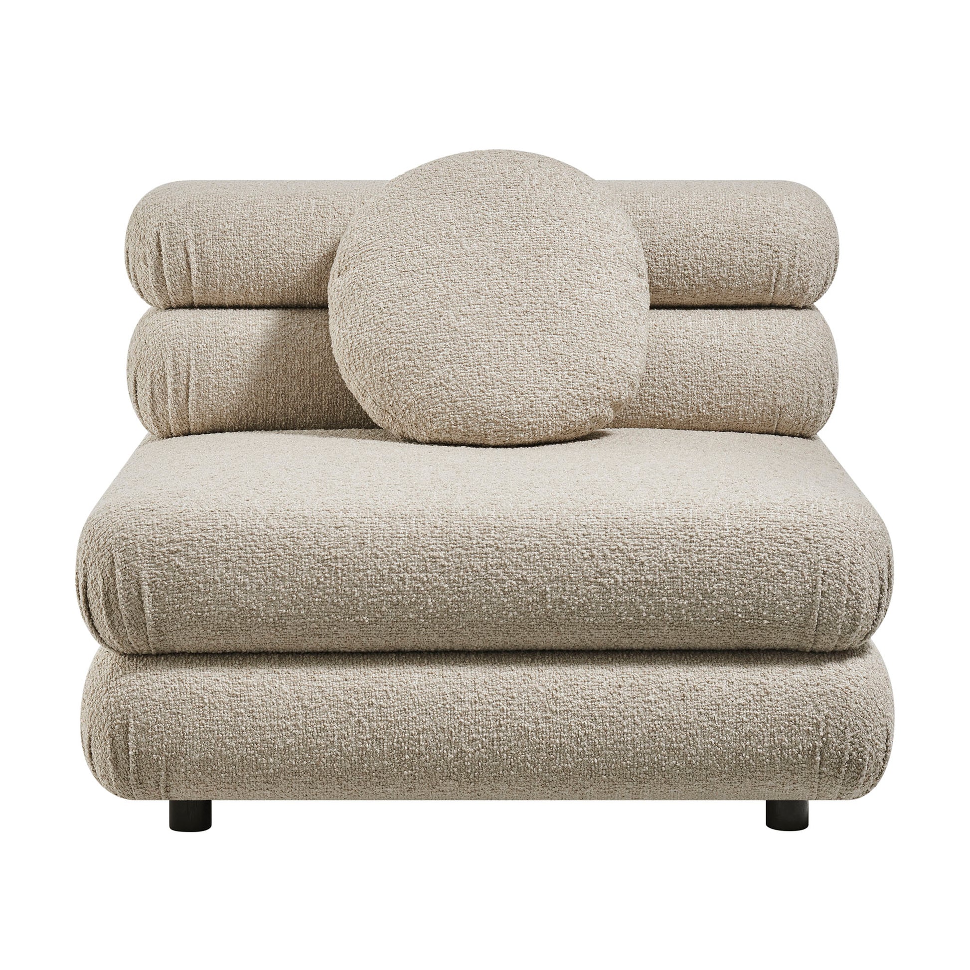 Jubilee Upholstered Modular Armless Chair by Modway