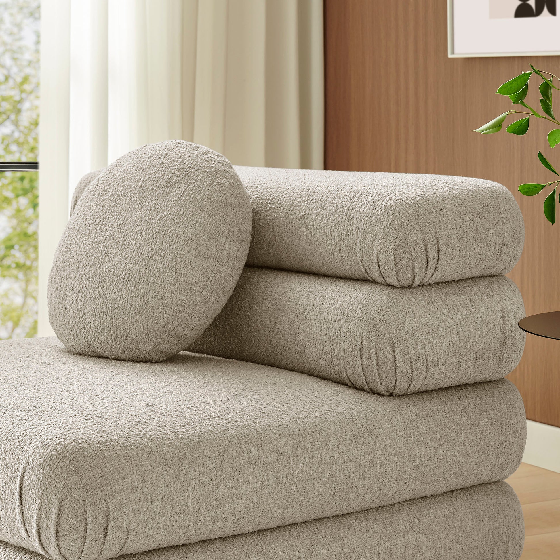 Jubilee Upholstered Modular Armless Chair by Modway