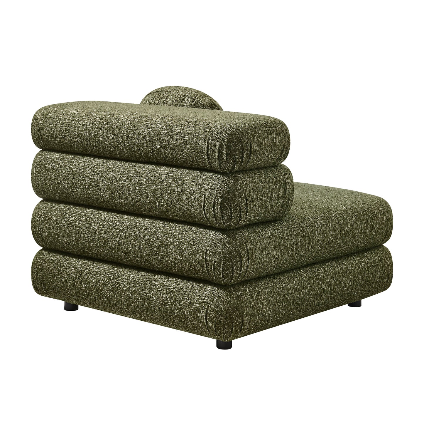 Jubilee Upholstered Modular Armless Chair by Modway
