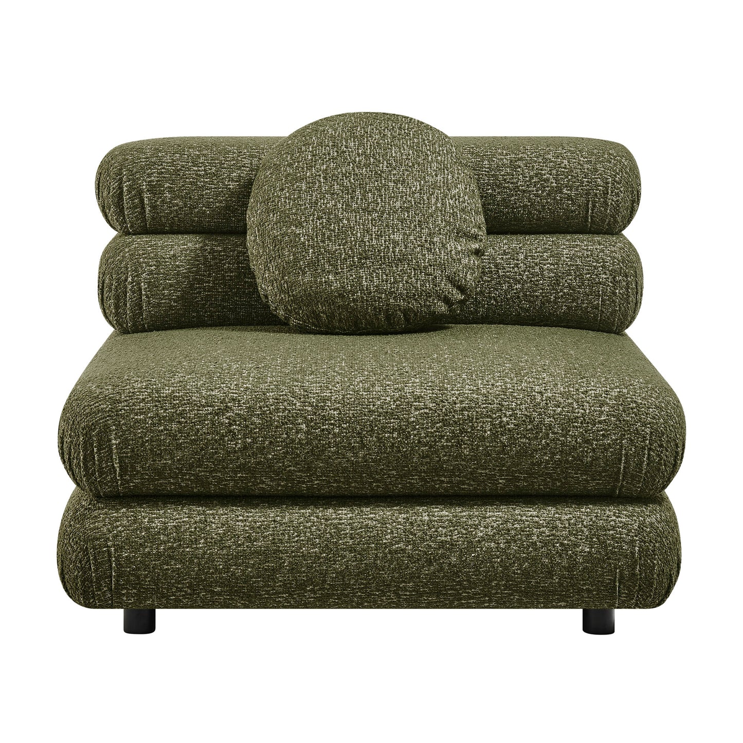 Jubilee Upholstered Modular Armless Chair by Modway