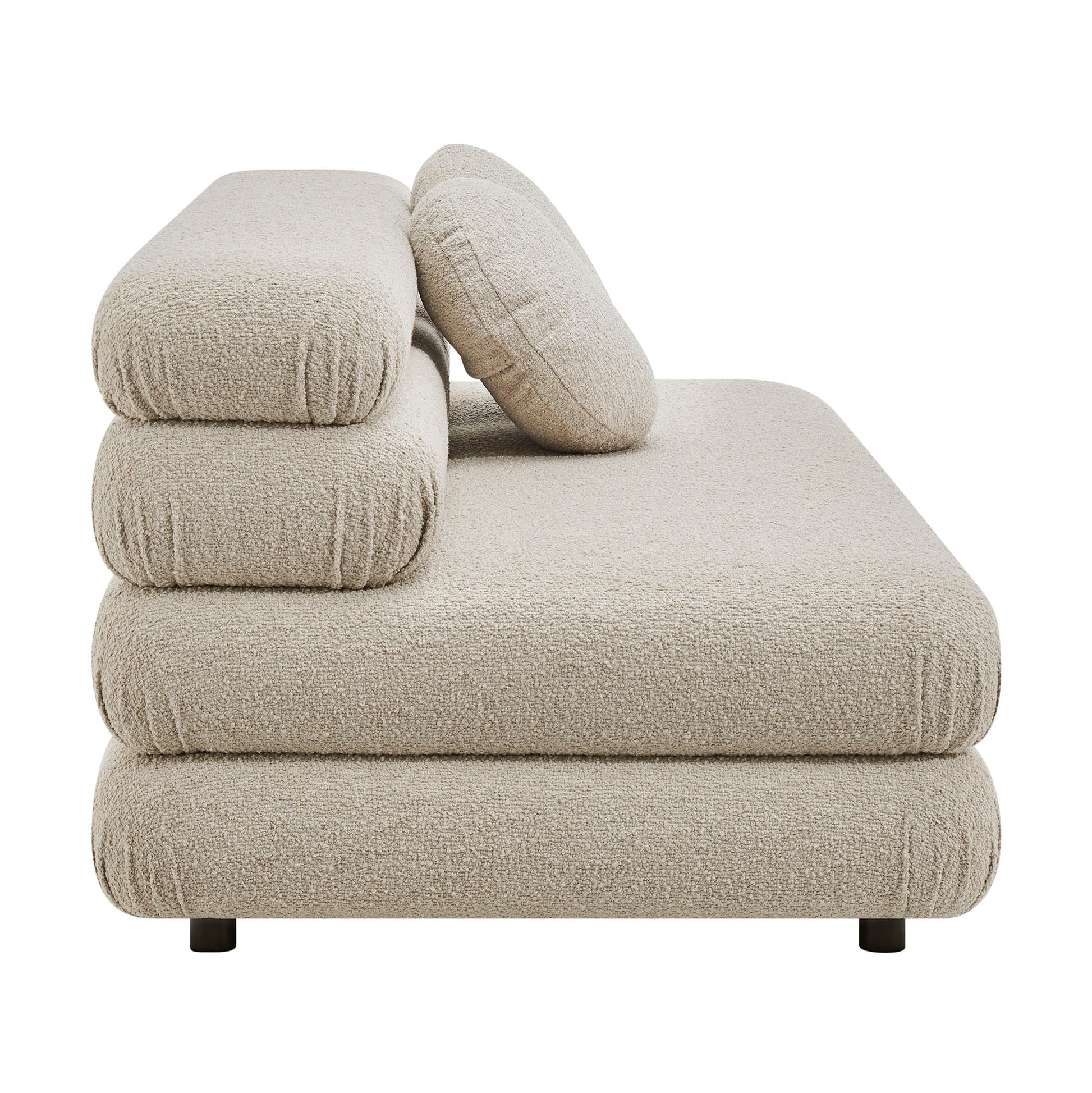 Jubilee Upholstered Modular Armless Loveseat by Modway