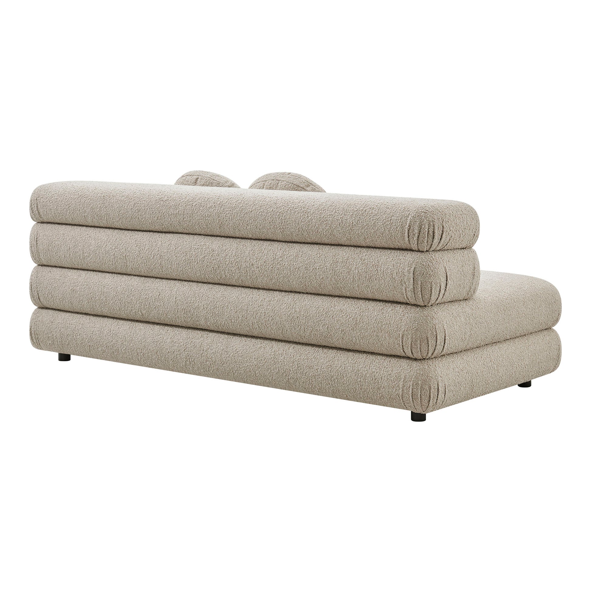 Jubilee Upholstered Modular Armless Loveseat by Modway