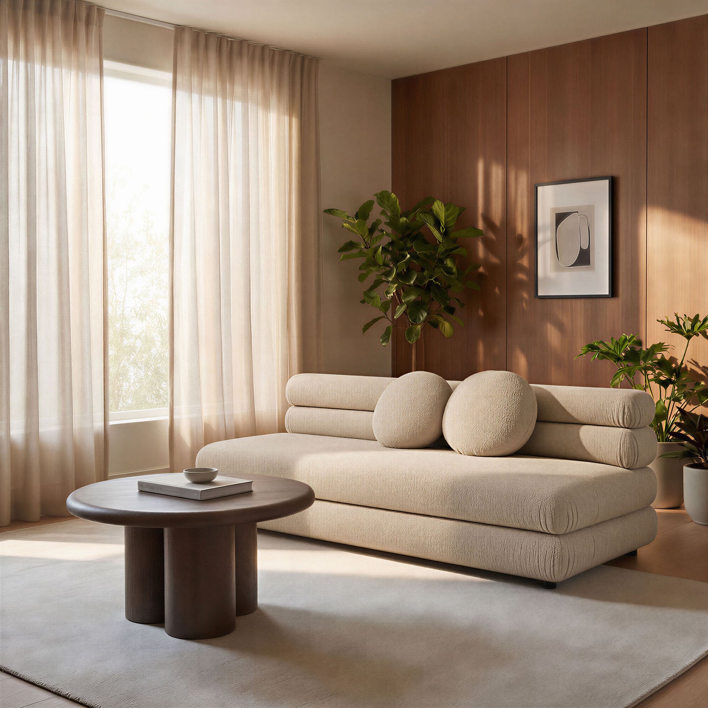 Jubilee Upholstered Modular Armless Loveseat by Modway