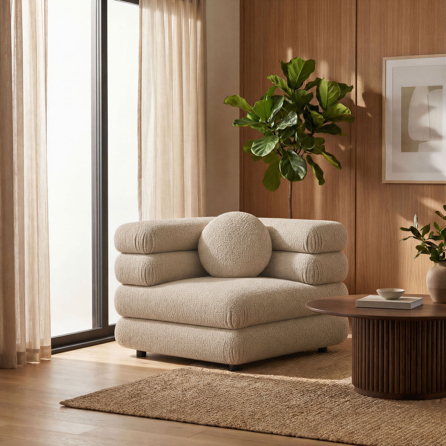 Jubilee Upholstered Modular Corner Chair by Modway