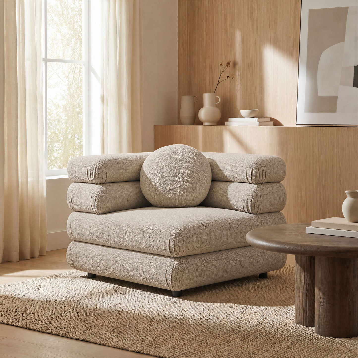 Jubilee Upholstered Modular Corner Chair by Modway