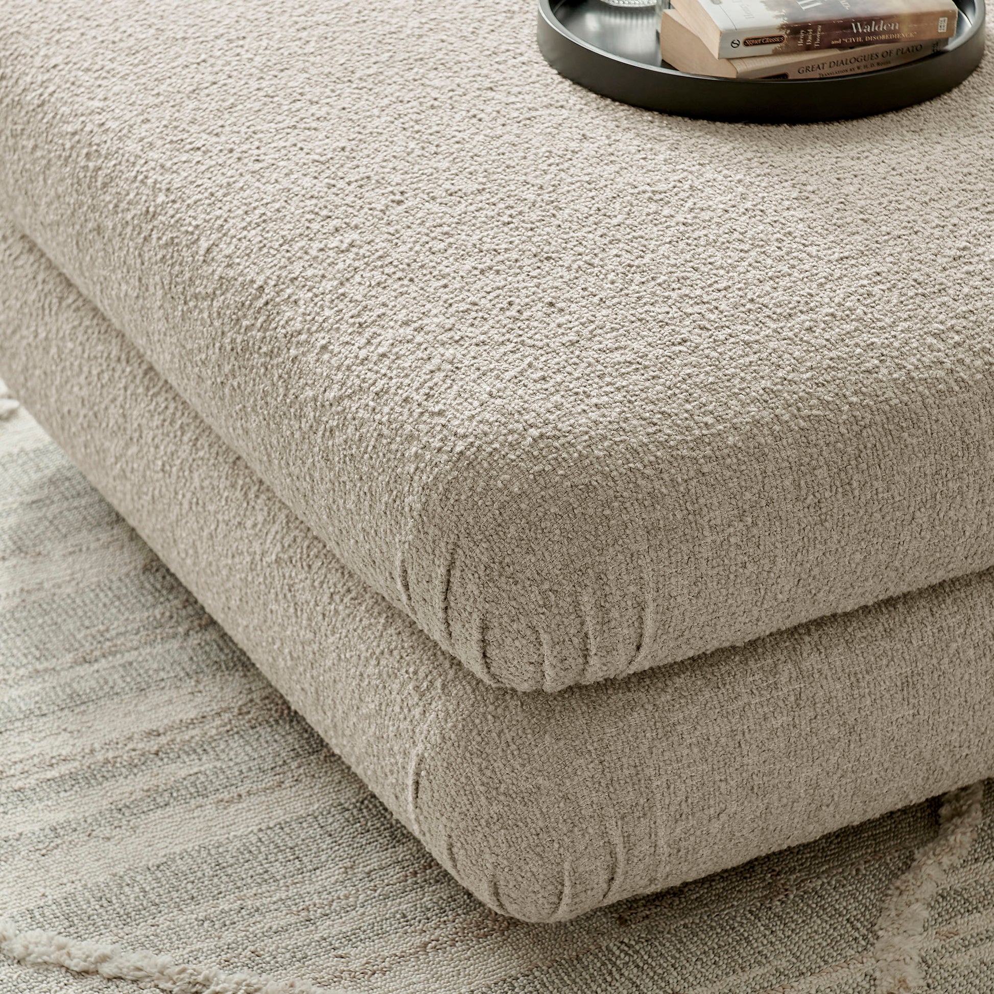 Jubilee Upholstered Ottoman by Modway