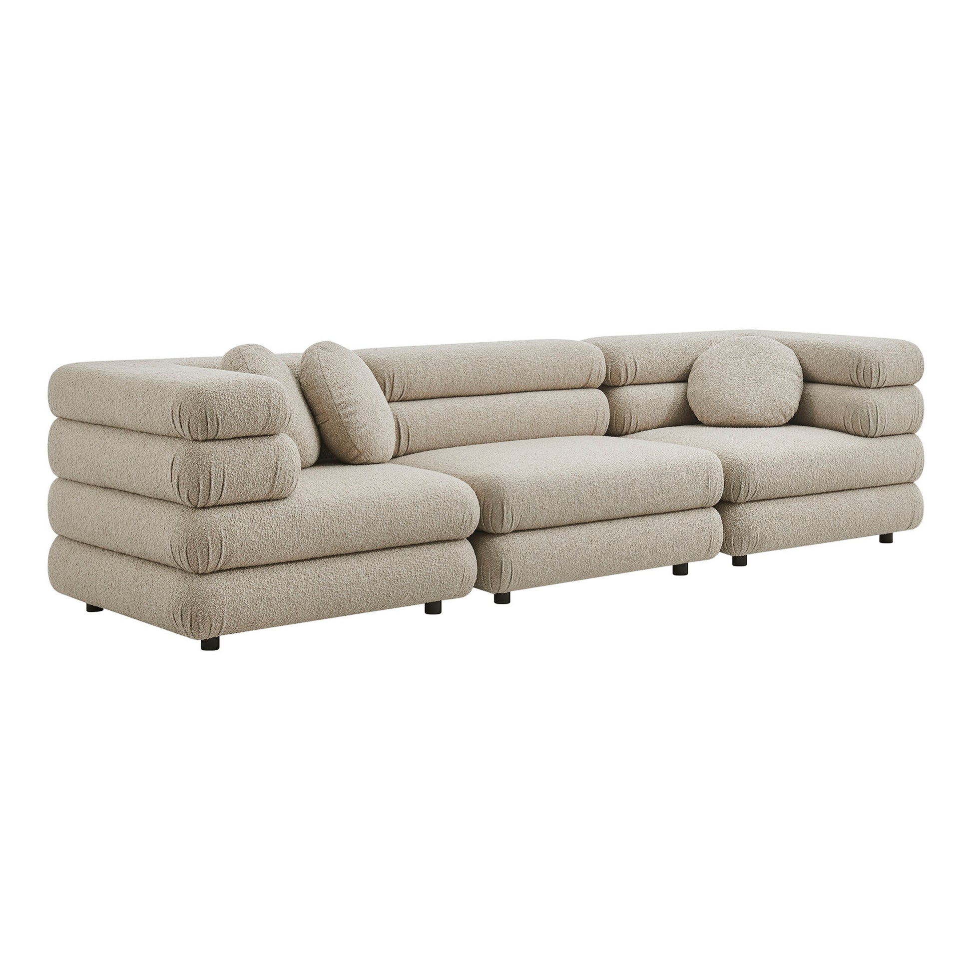 Jubilee 3-Piece Upholstered 3-Piece Modular Sofa Set by Modway
