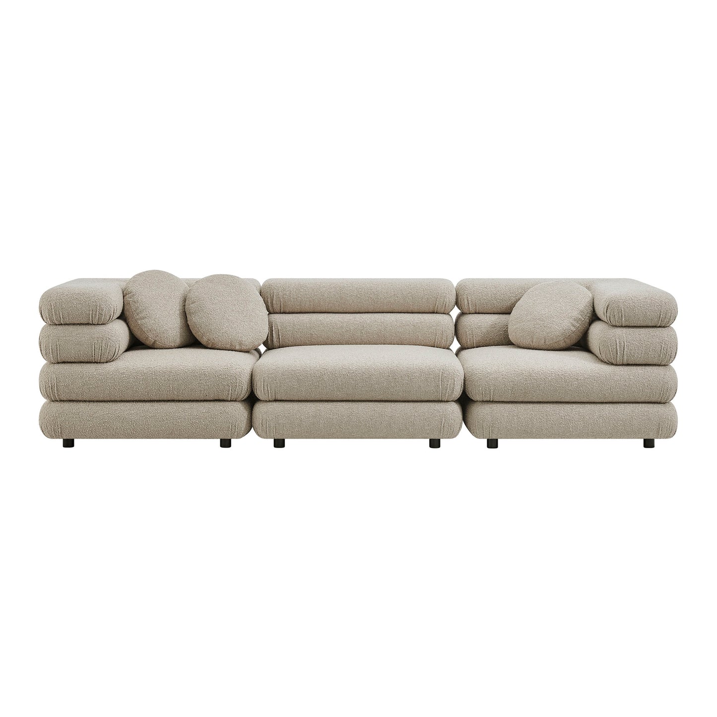 Jubilee 3-Piece Upholstered 3-Piece Modular Sofa Set by Modway