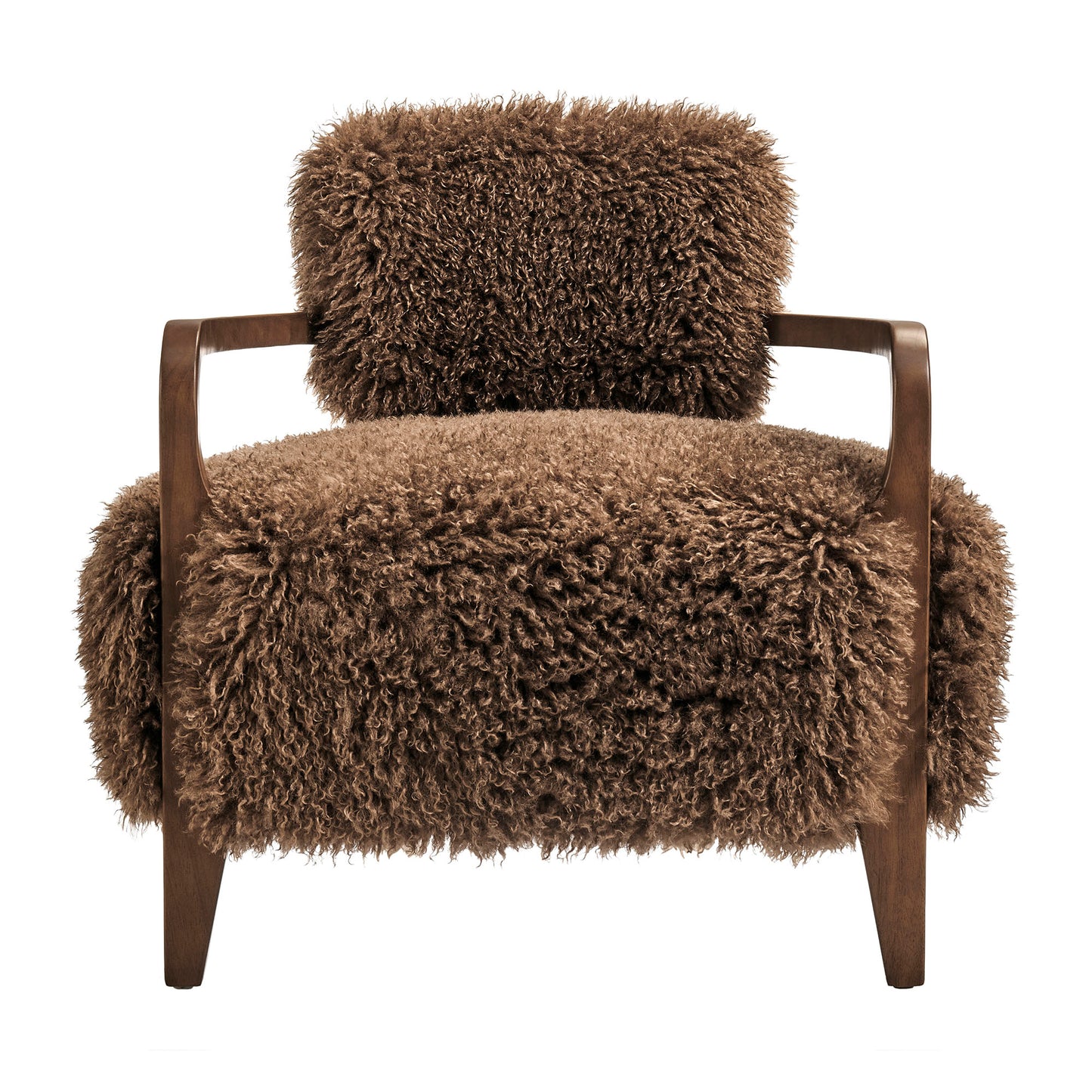 Zinnia Faux Fur Accent Chair by Modway