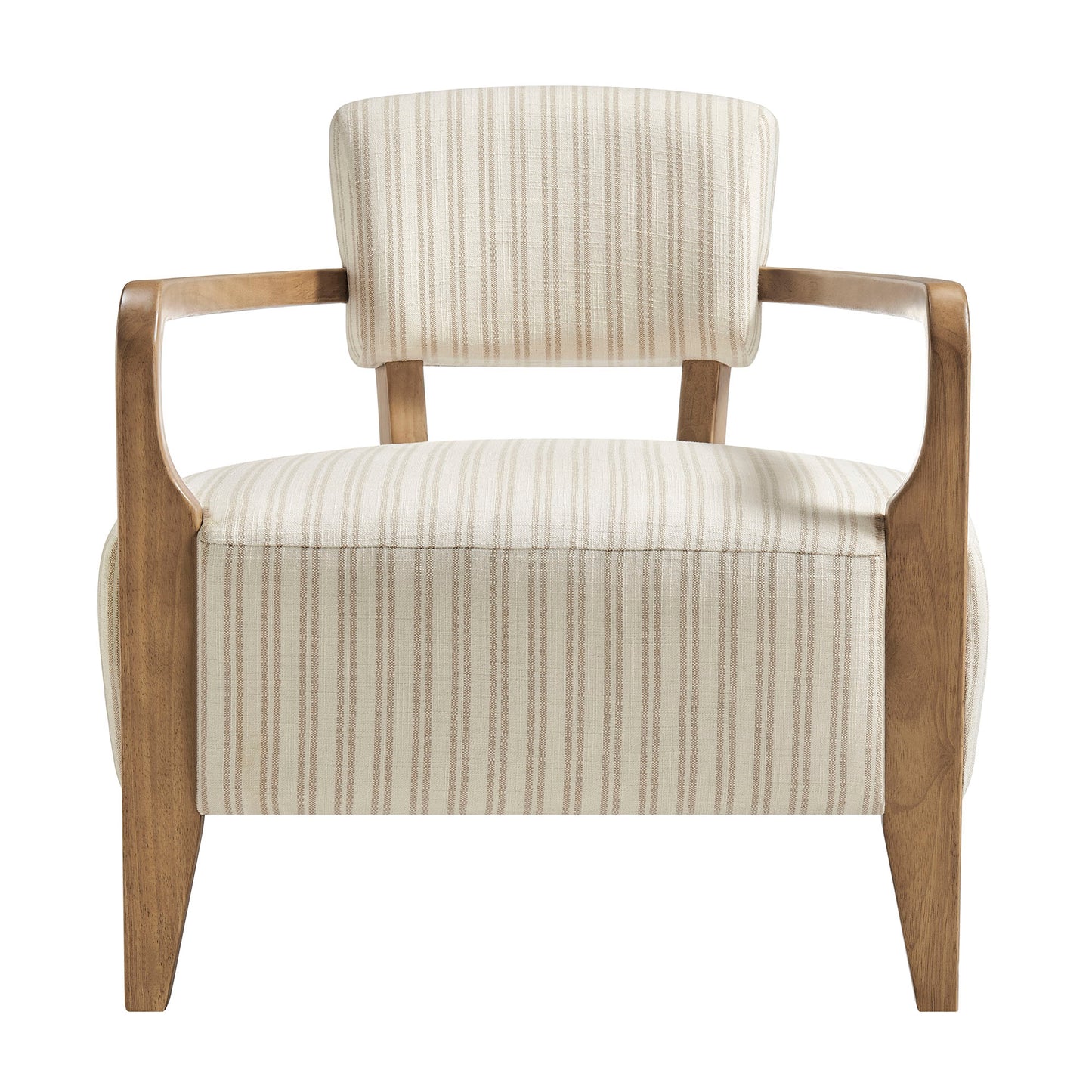 Zinnia Striped Fabric Upholstered Accent Chair by Modway