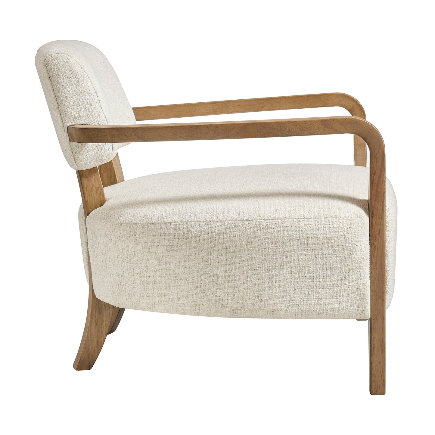 Zinnia Linen Blend Accent Chair by Modway