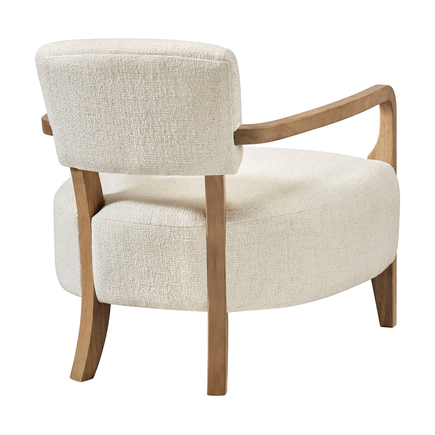 Zinnia Linen Blend Accent Chair by Modway